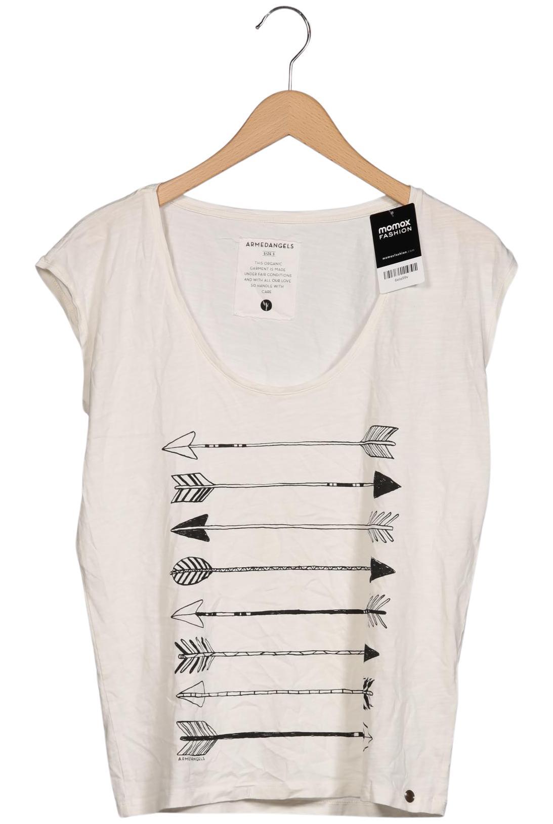 

Armedangels Damen T-Shirt, cremeweiß, Gr. 36
