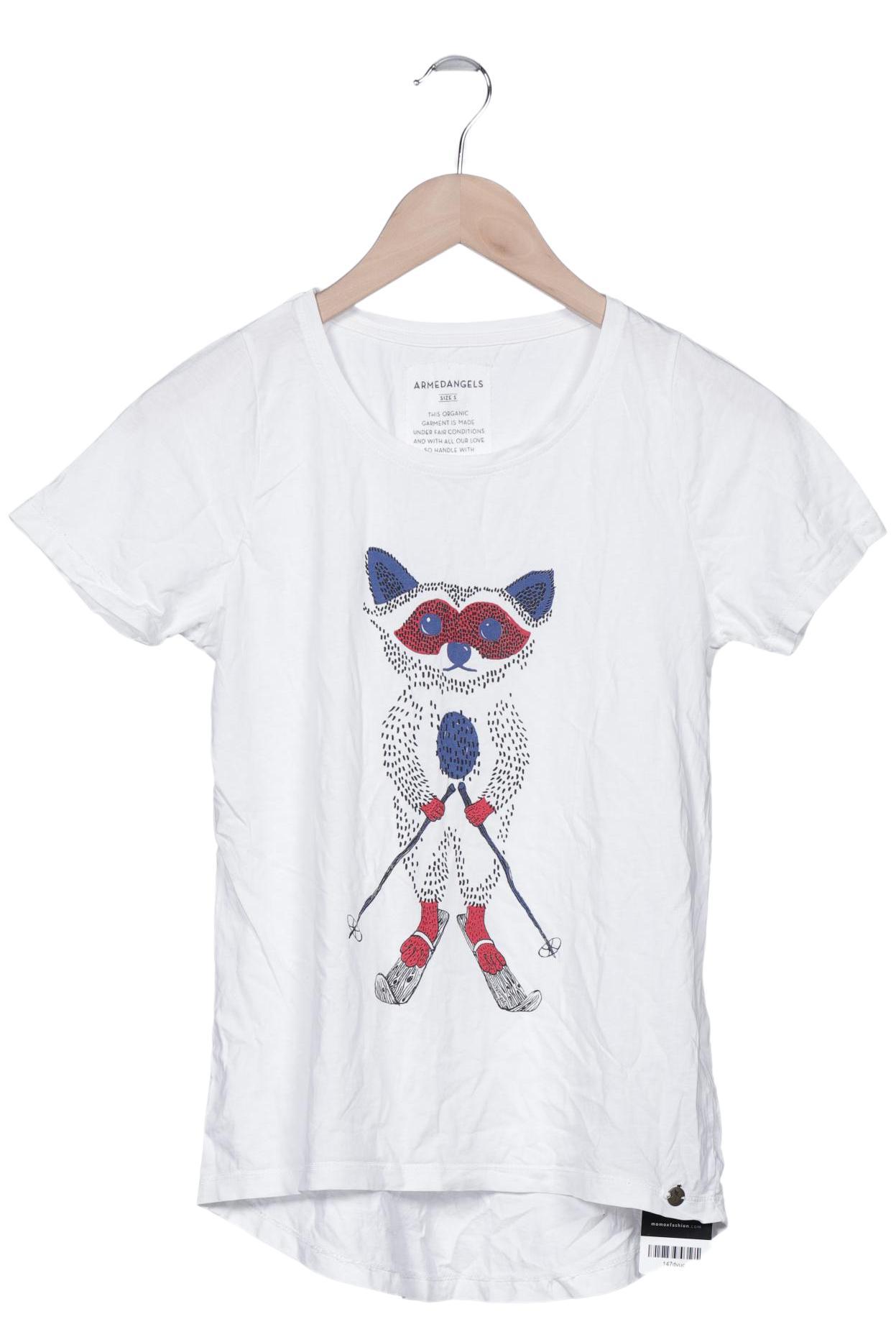 

Armedangels Damen T-Shirt, weiß, Gr. 36