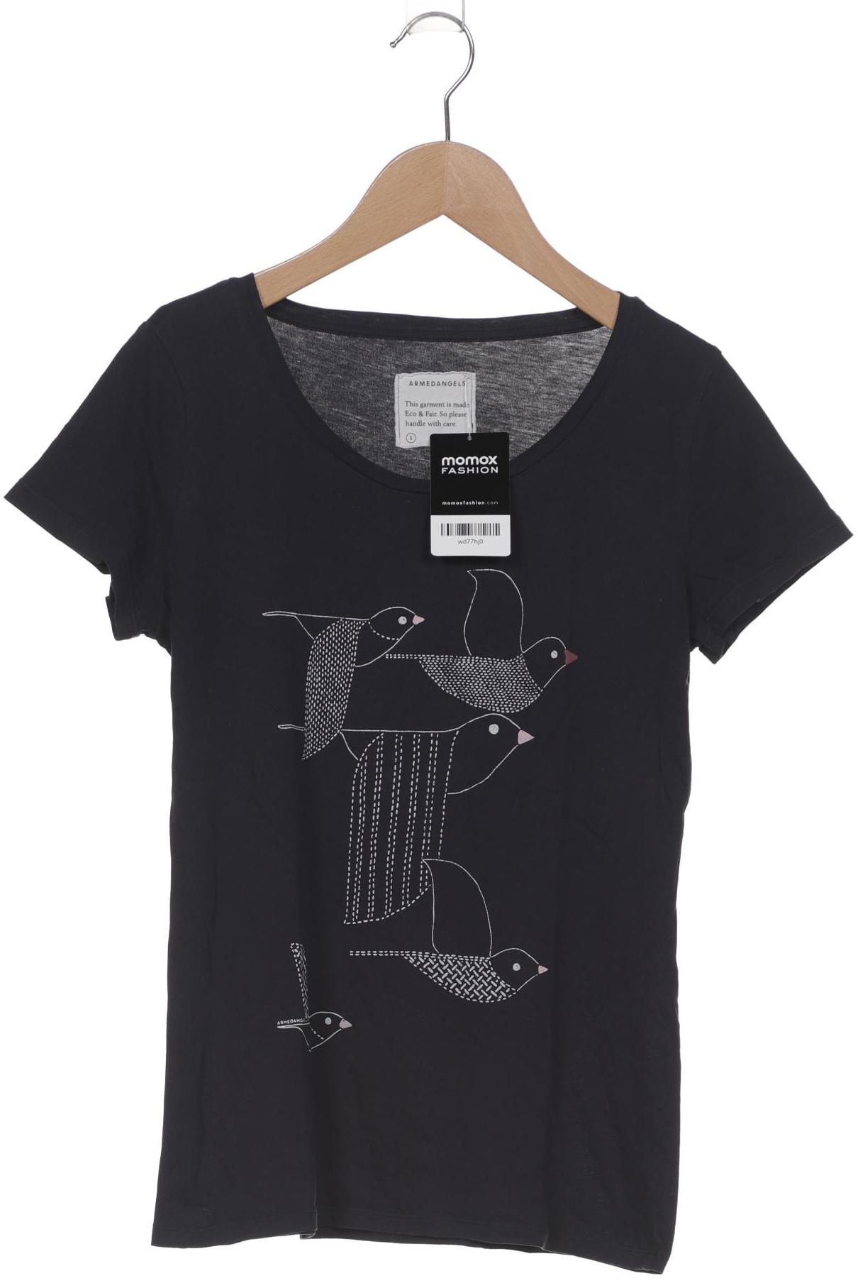 

Armedangels Damen T-Shirt, marineblau, Gr. 36