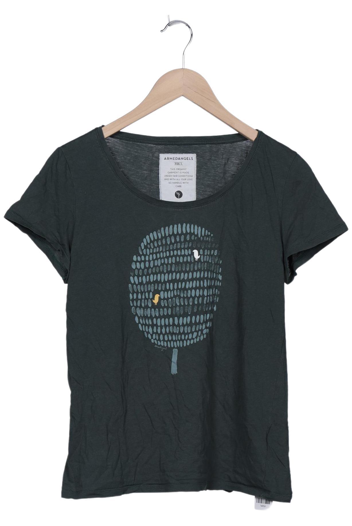 

Armedangels Damen T-Shirt, grün, Gr. 42