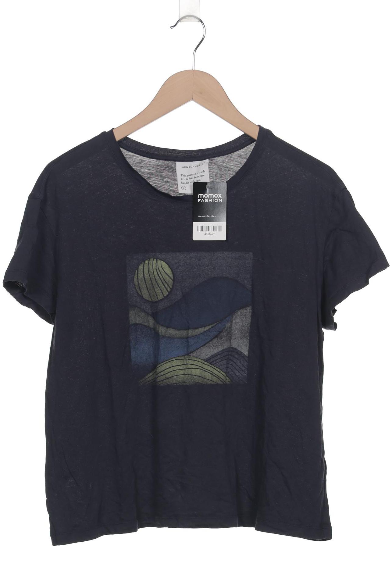 

Armedangels Damen T-Shirt, marineblau, Gr. 42