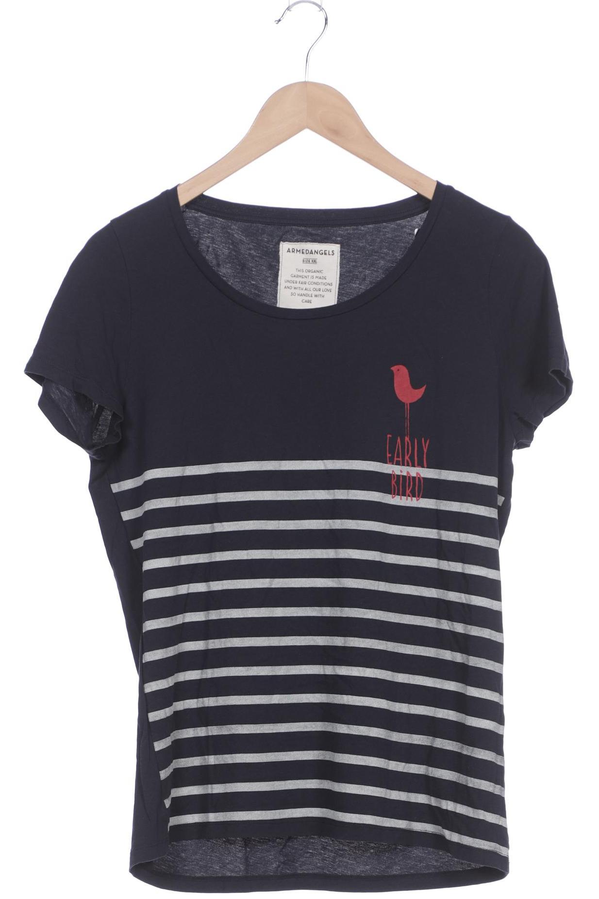 

Armedangels Damen T-Shirt, marineblau, Gr. 46