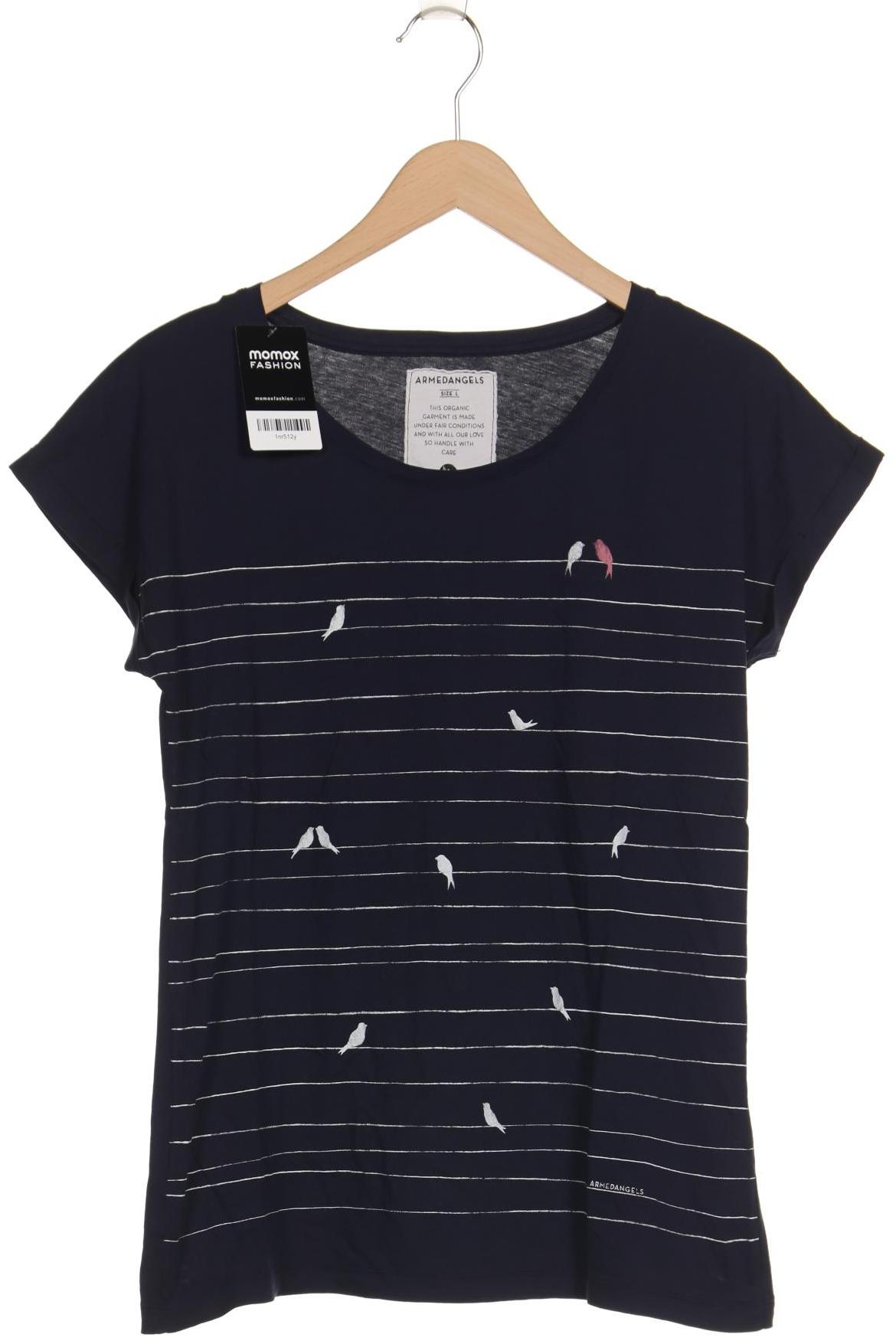 

Armedangels Damen T-Shirt, marineblau, Gr. 42
