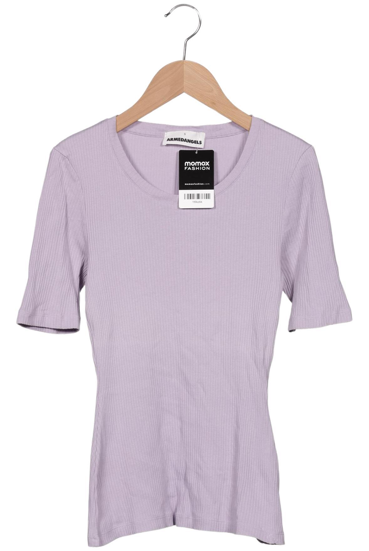 

Armedangels Damen T-Shirt, flieder, Gr. 36