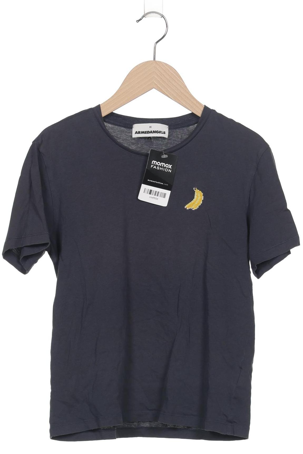 

Armedangels Damen T-Shirt, marineblau, Gr. 34