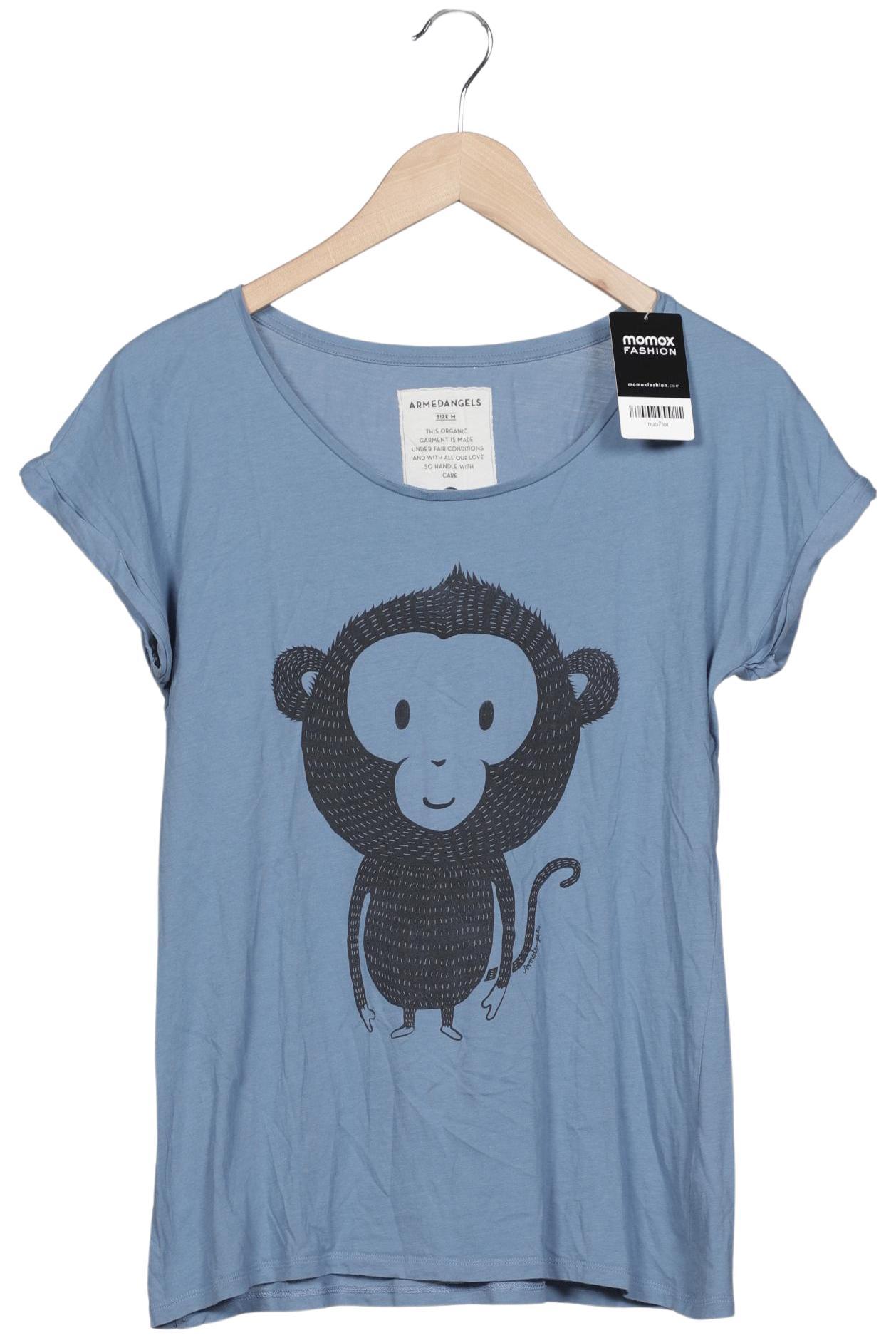 

Armedangels Damen T-Shirt, hellblau, Gr. 38