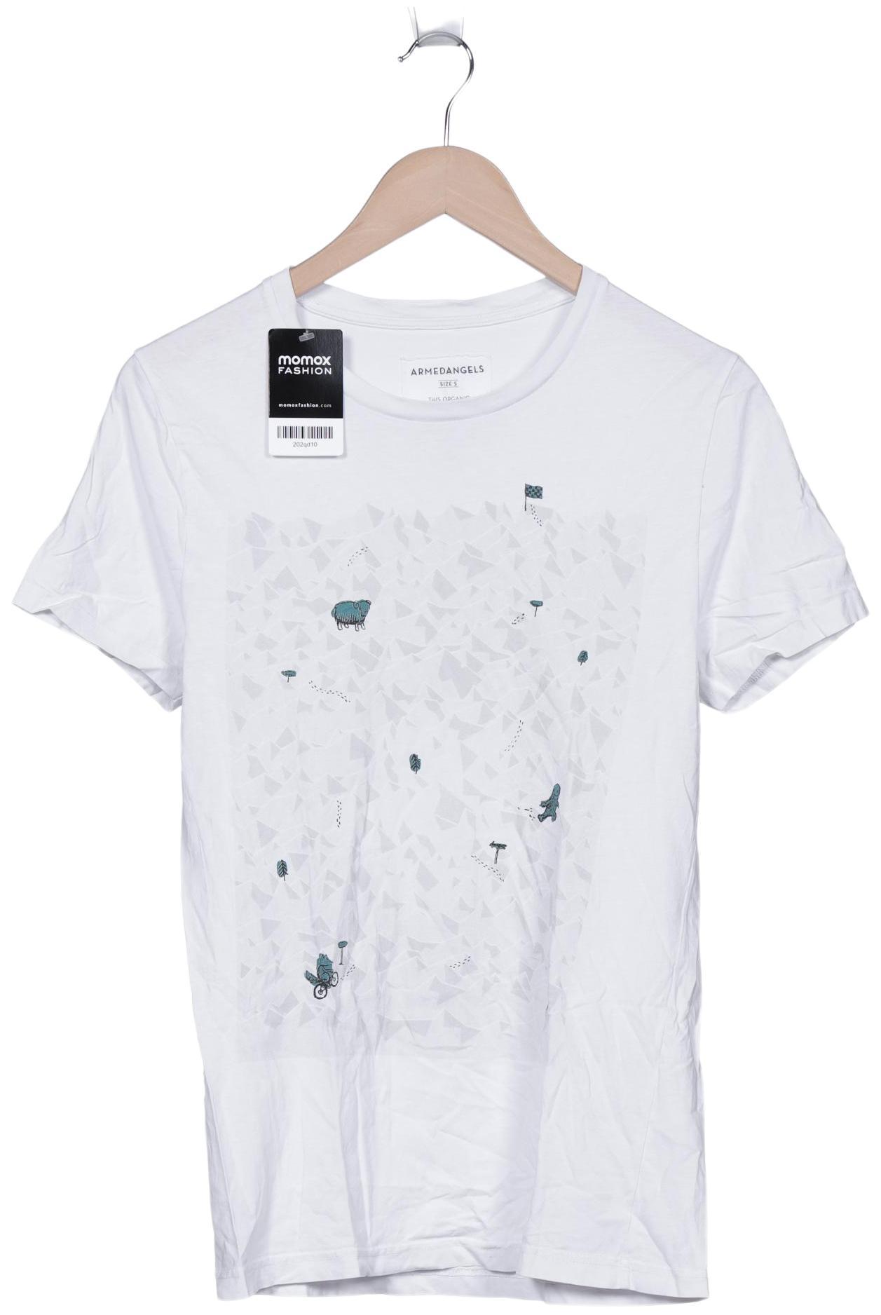 

Armedangels Damen T-Shirt, weiß, Gr. 36