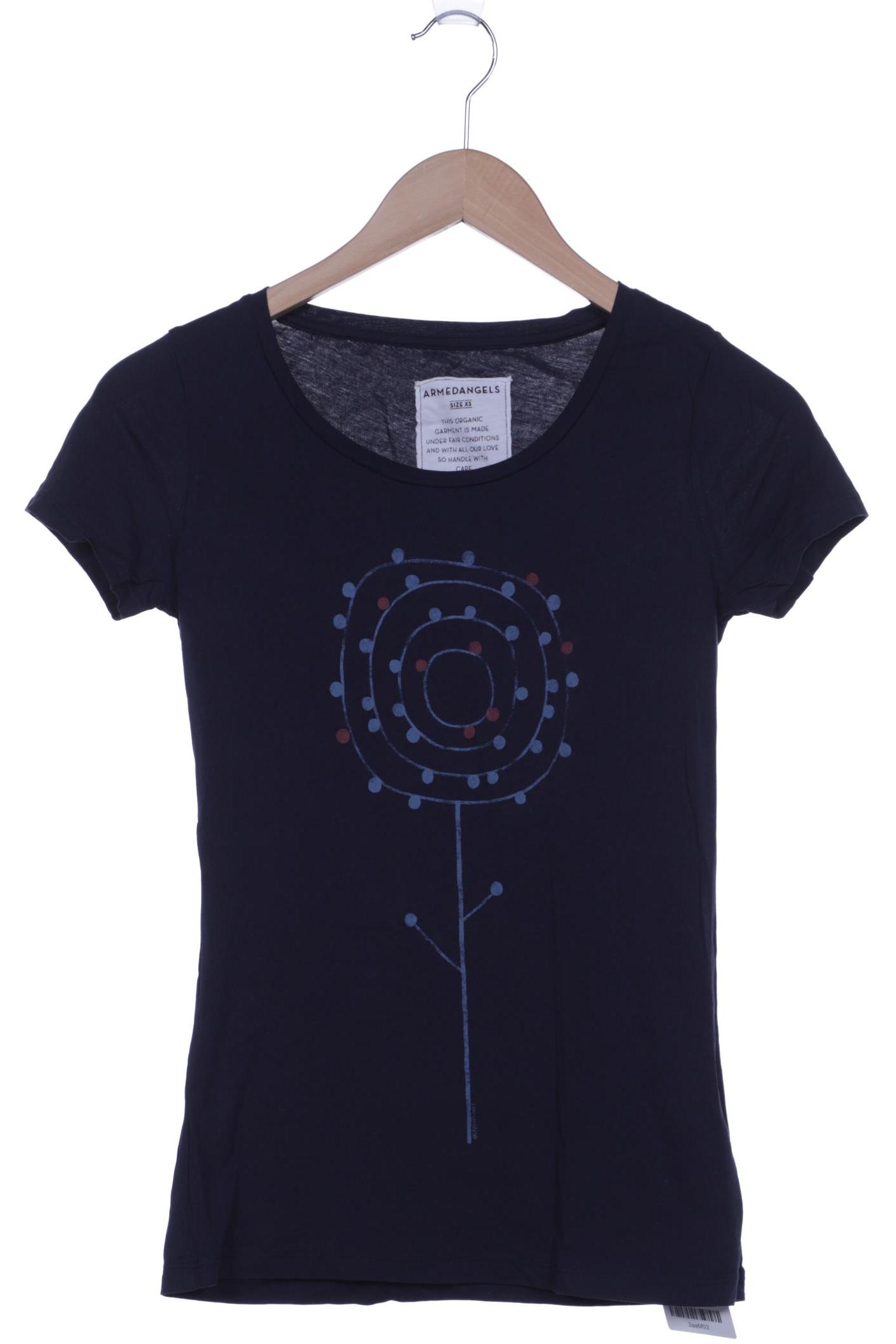 

Armedangels Damen T-Shirt, blau, Gr. 34