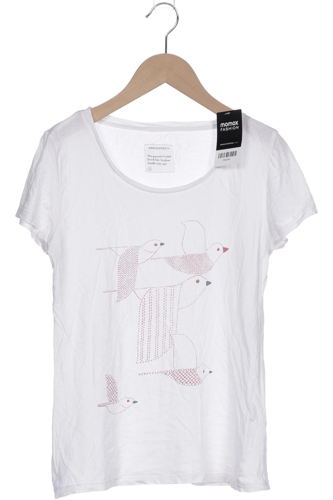 

Armedangels Damen T-Shirt, weiß, Gr. 36