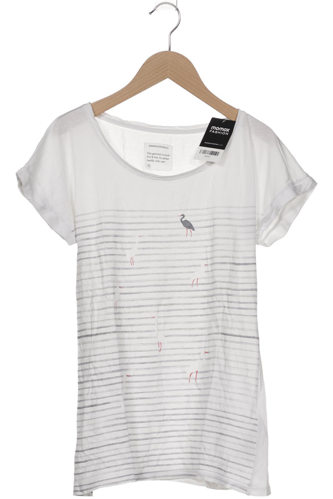

Armedangels Damen T-Shirt, weiß, Gr. 34