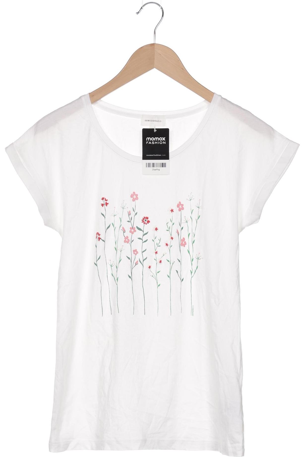 

Armedangels Damen T-Shirt, weiß, Gr. 36