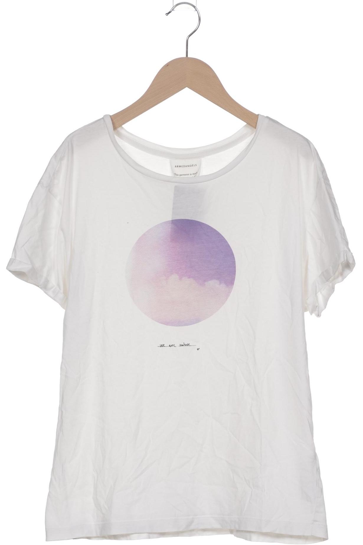 

Armedangels Damen T-Shirt, weiß, Gr. 36