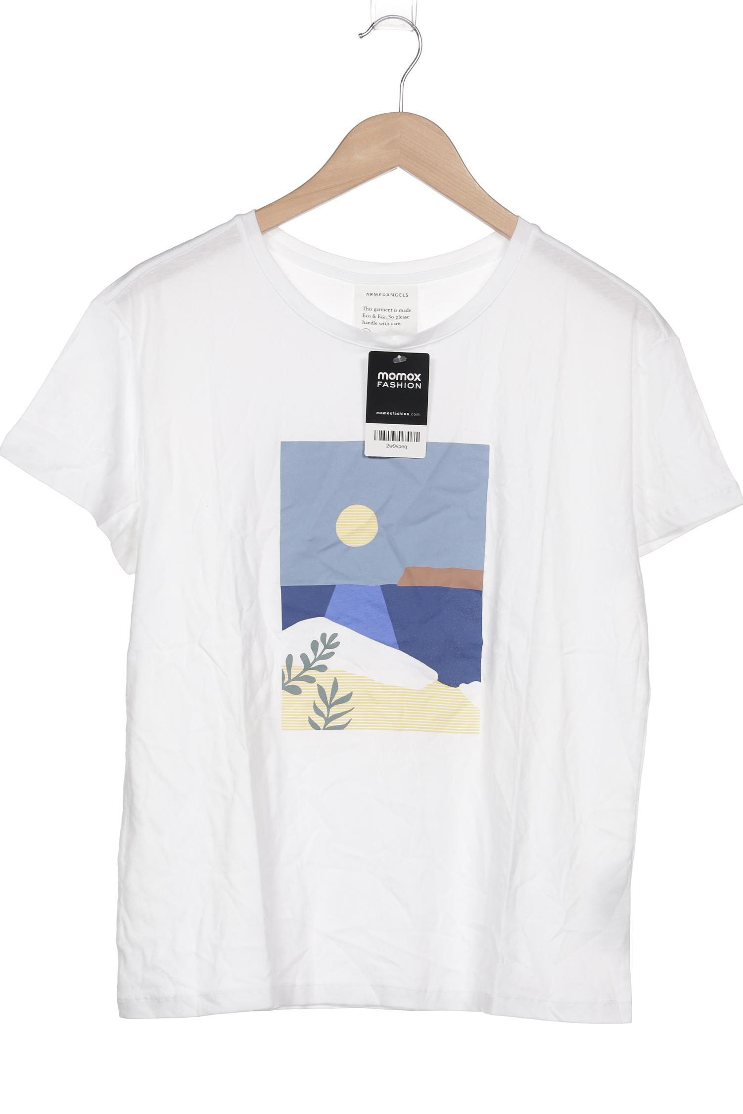 

Armedangels Damen T-Shirt, weiß, Gr. 40