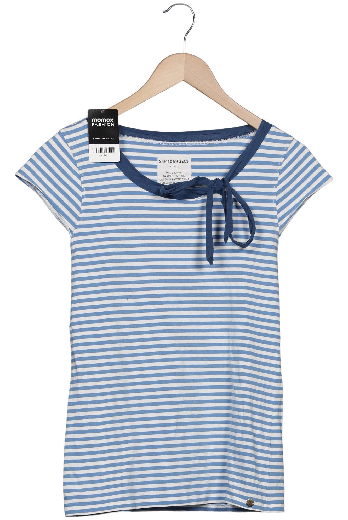 

Armedangels Damen T-Shirt, blau, Gr. 42