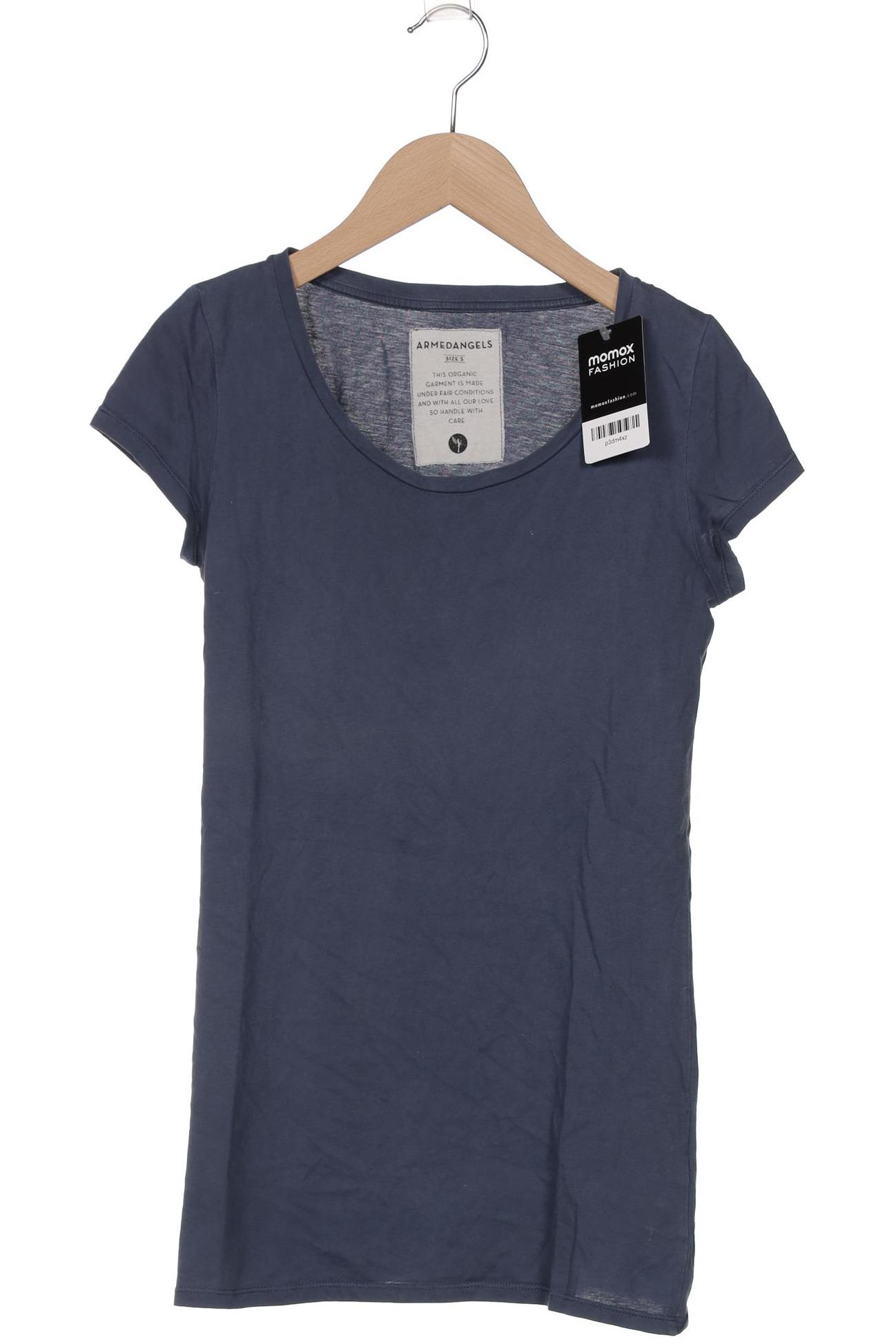 

Armedangels Damen T-Shirt, marineblau, Gr. 36