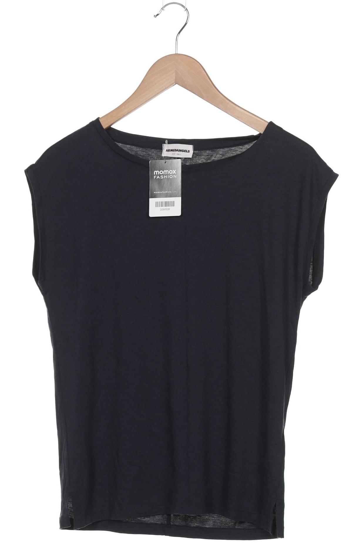 

Armedangels Damen T-Shirt, marineblau, Gr. 36