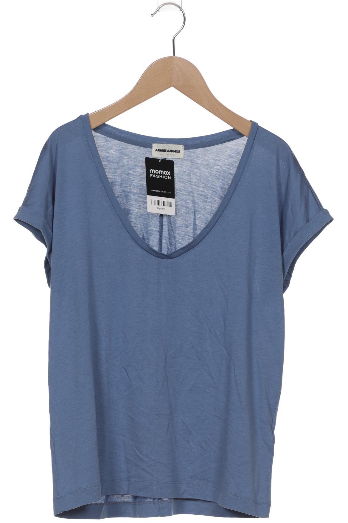 

Armedangels Damen T-Shirt, blau, Gr. 34