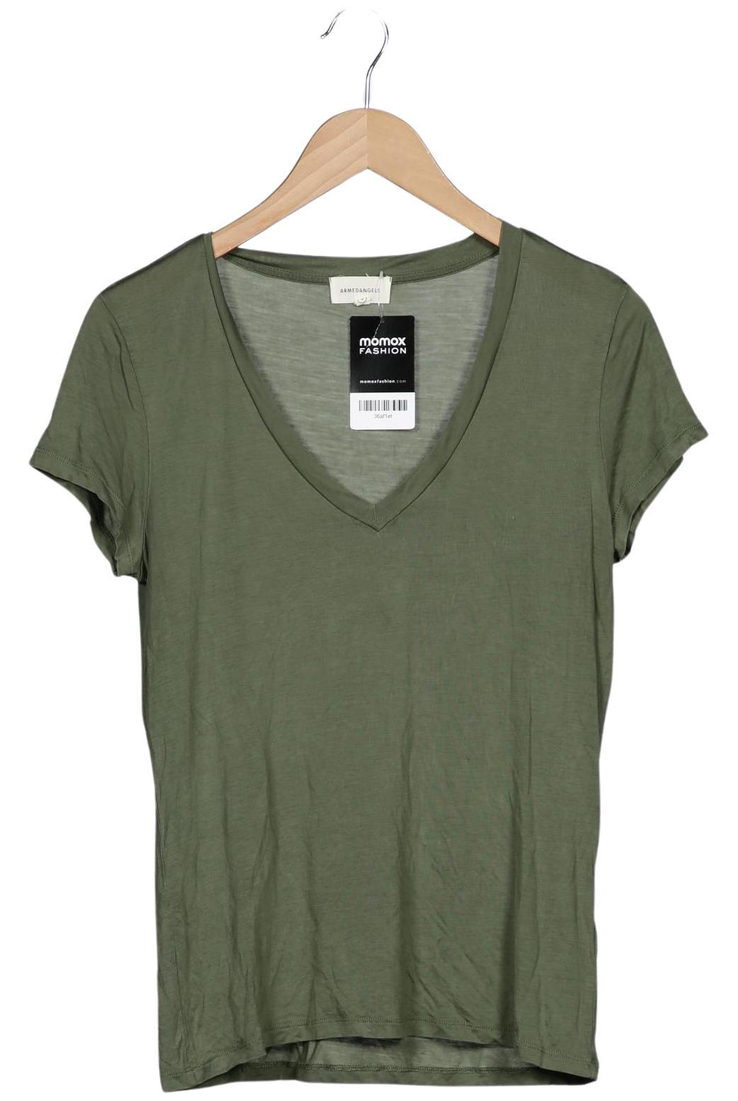 

Armedangels Damen T-Shirt, grün, Gr. 36