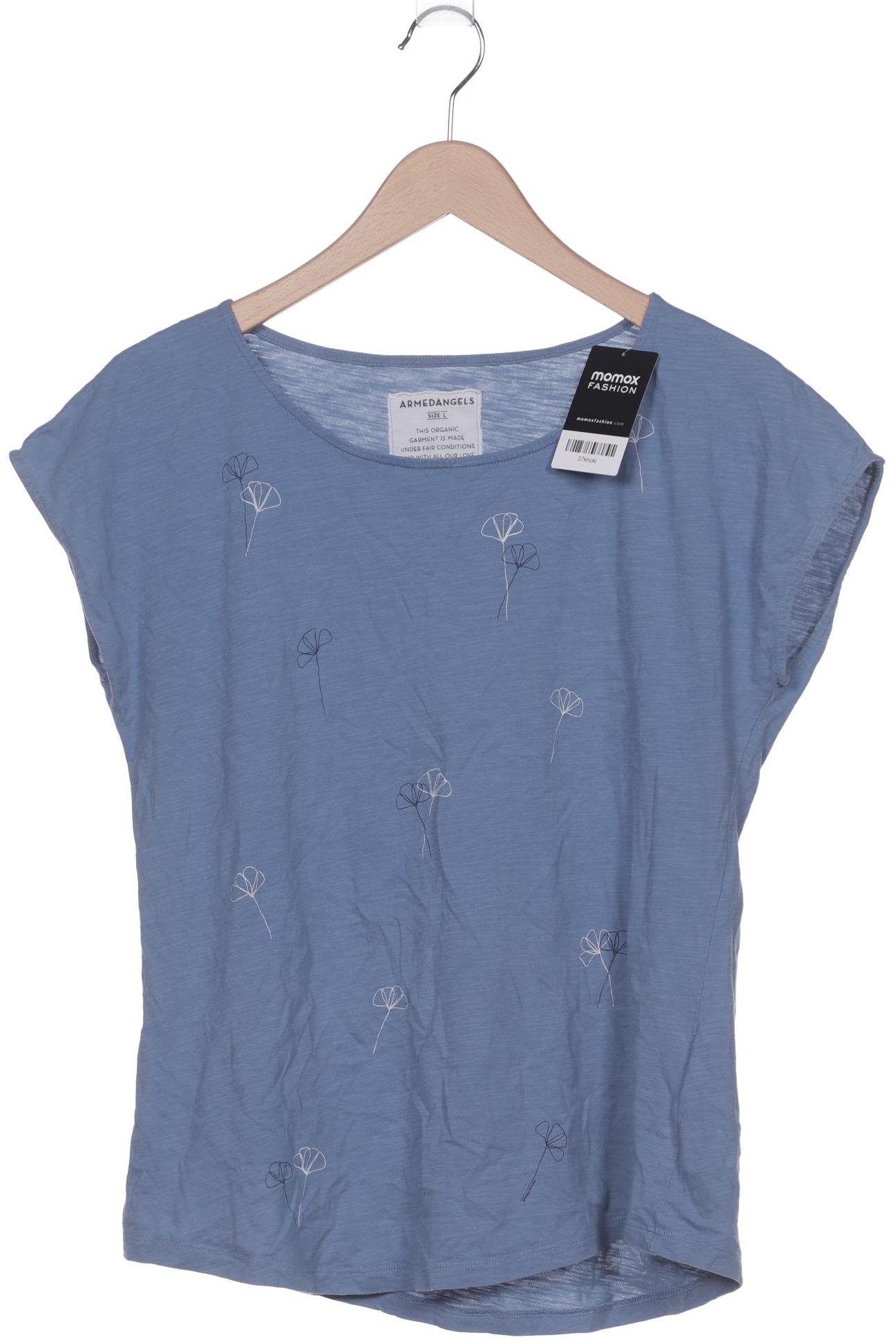 

Armedangels Damen T-Shirt, blau, Gr. 42