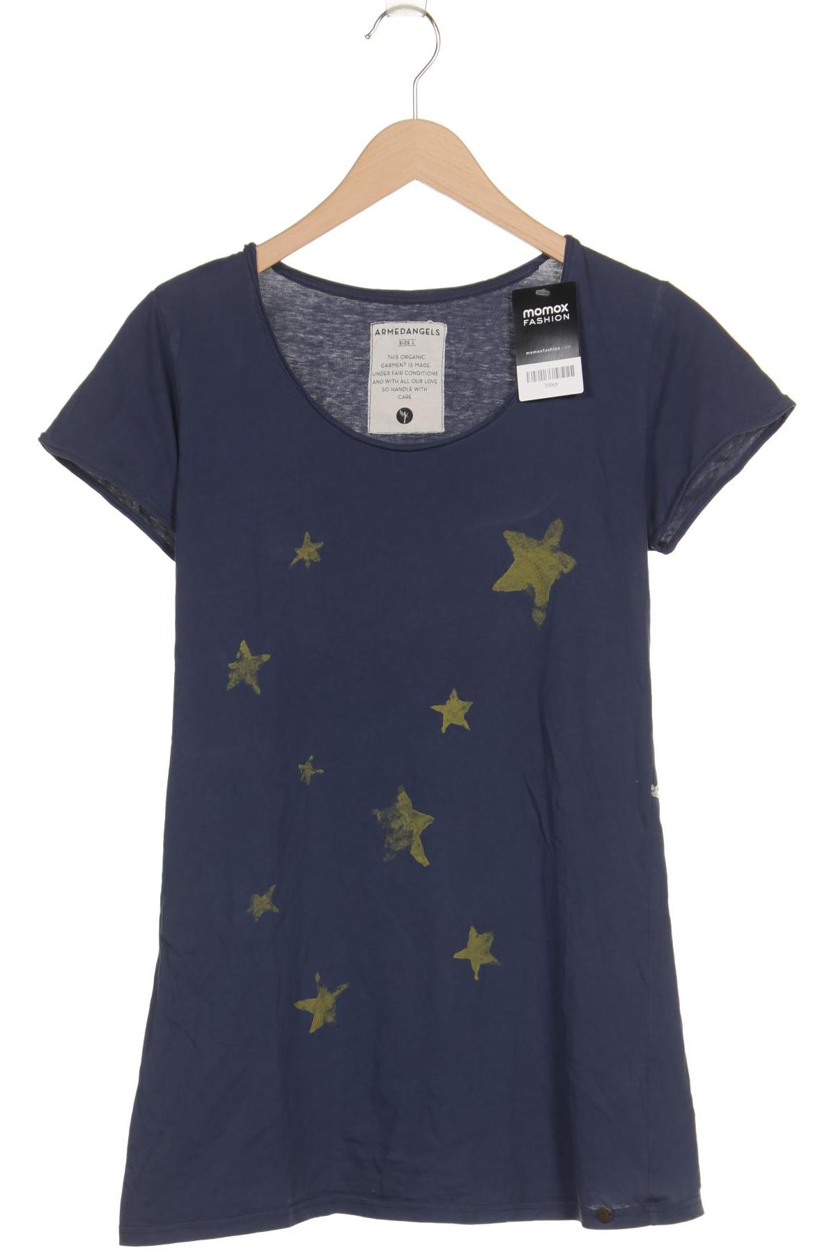 

Armedangels Damen T-Shirt, marineblau, Gr. 42
