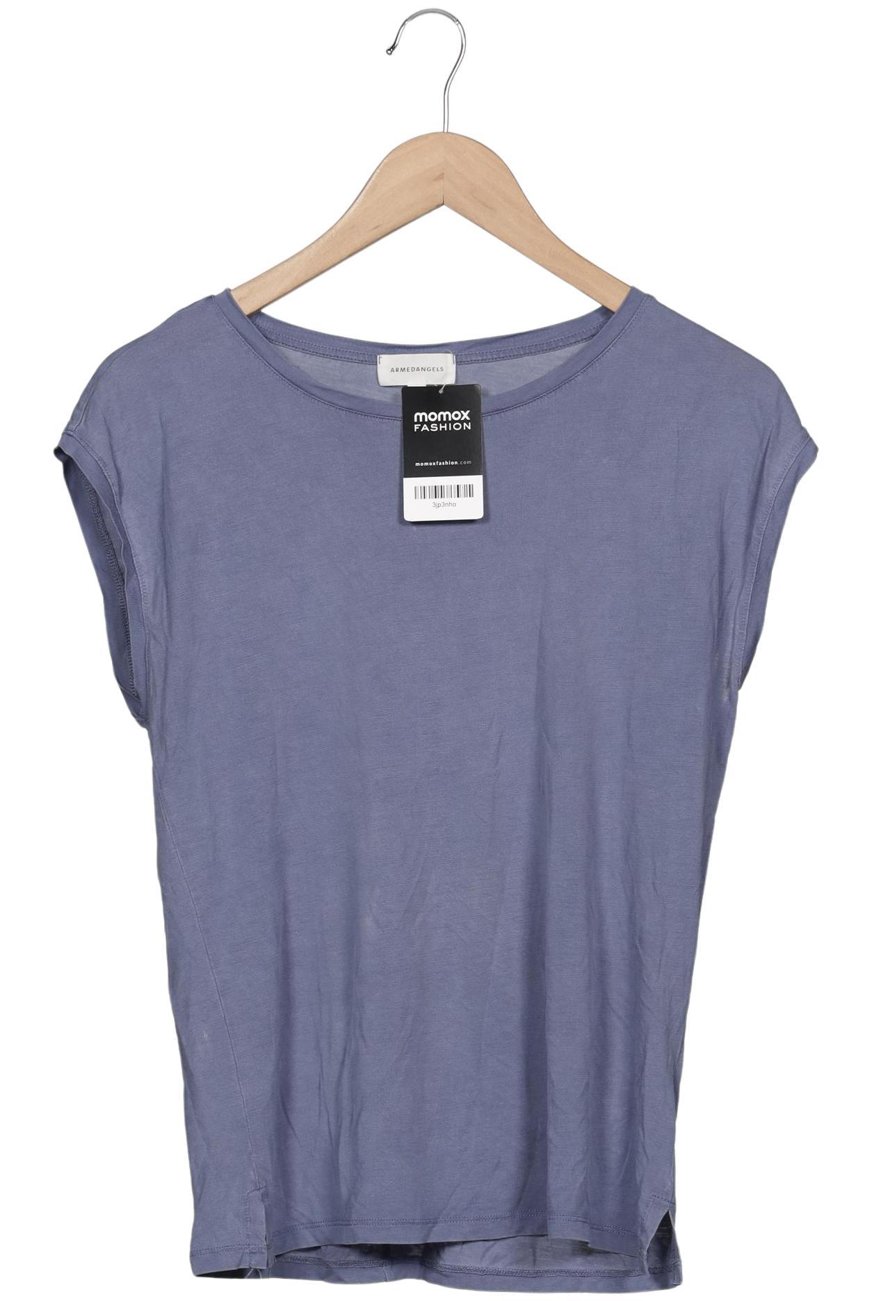 

Armedangels Damen T-Shirt, blau, Gr. 36