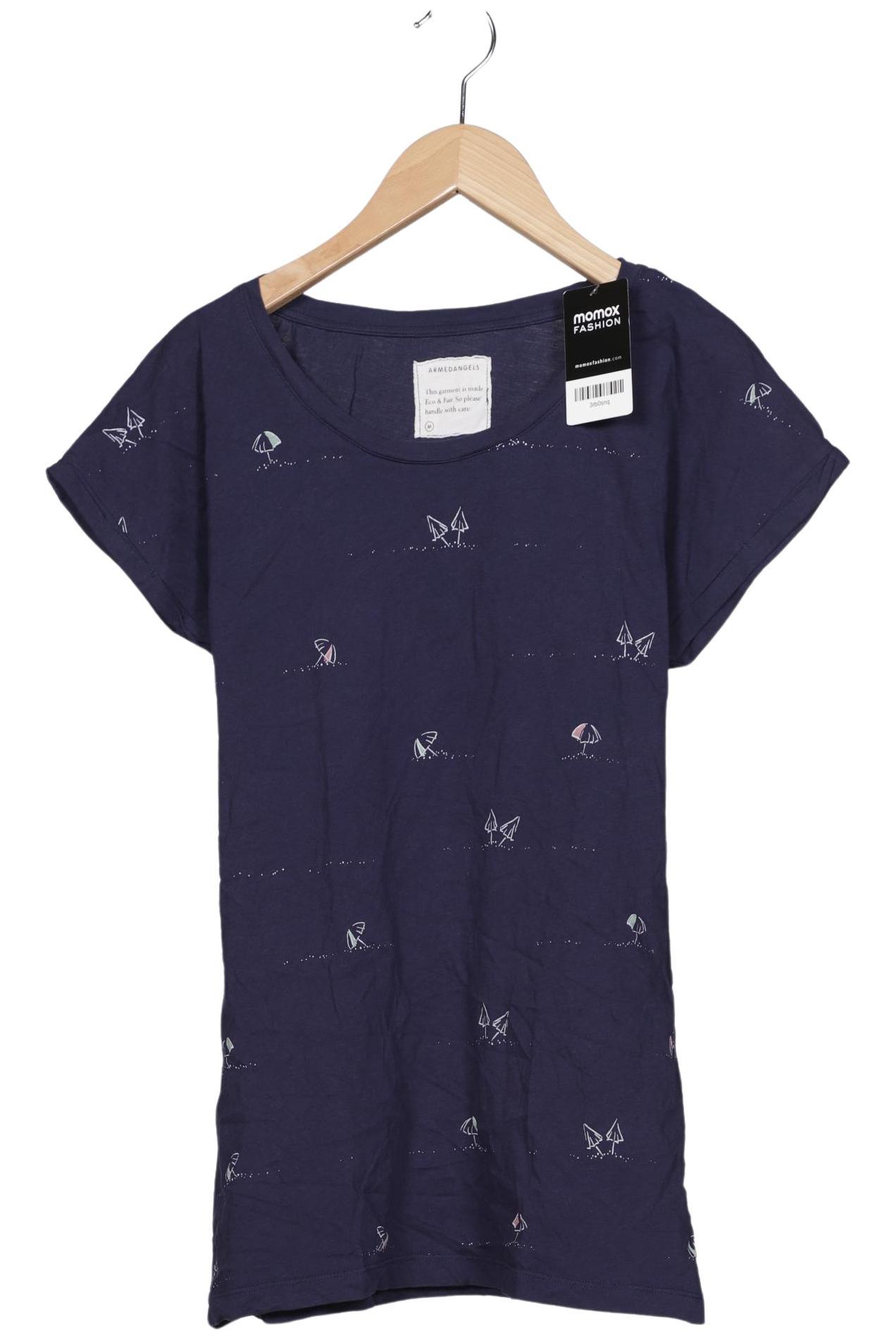 

Armedangels Damen T-Shirt, marineblau, Gr. 38