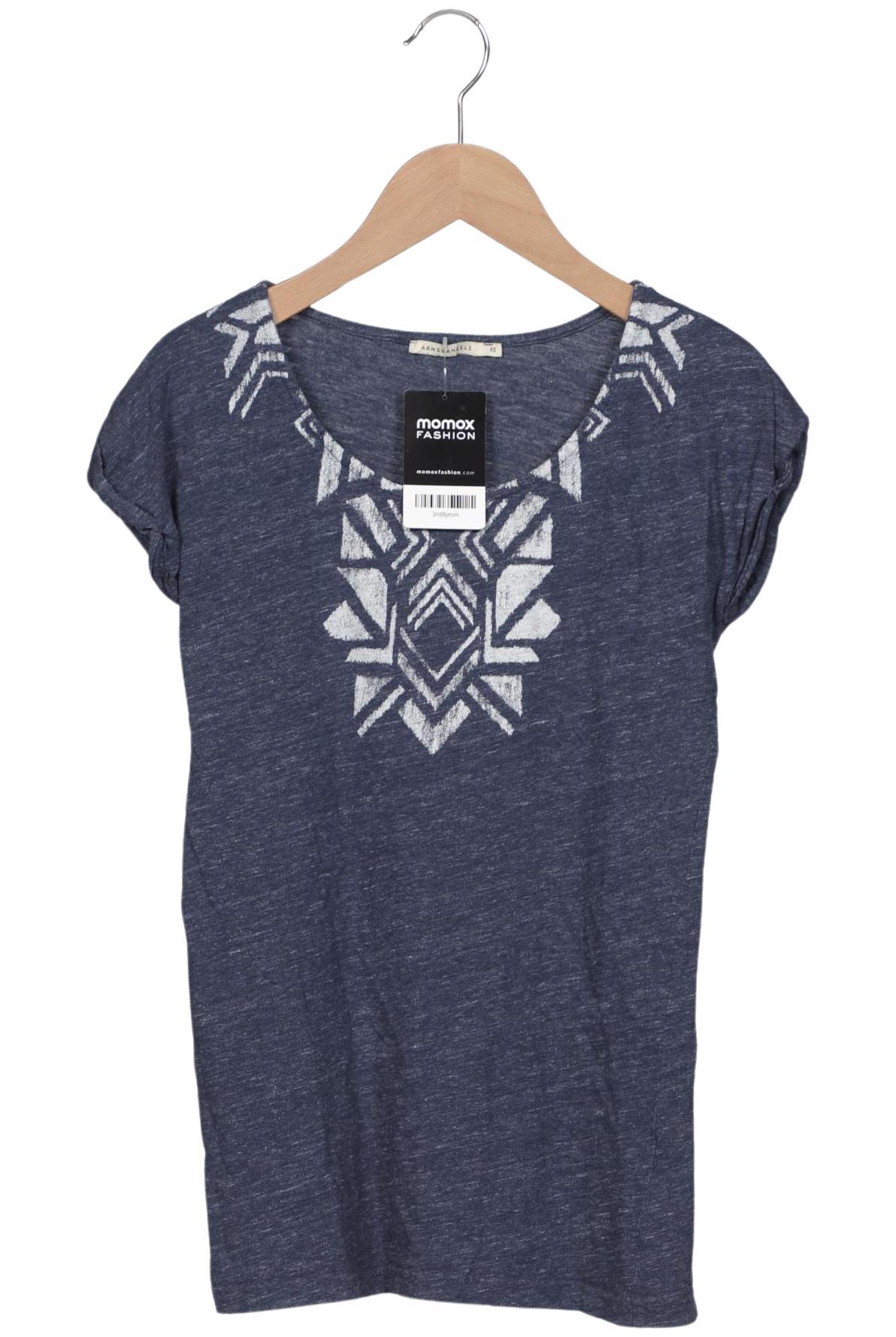 

Armedangels Damen T-Shirt, marineblau, Gr. 34