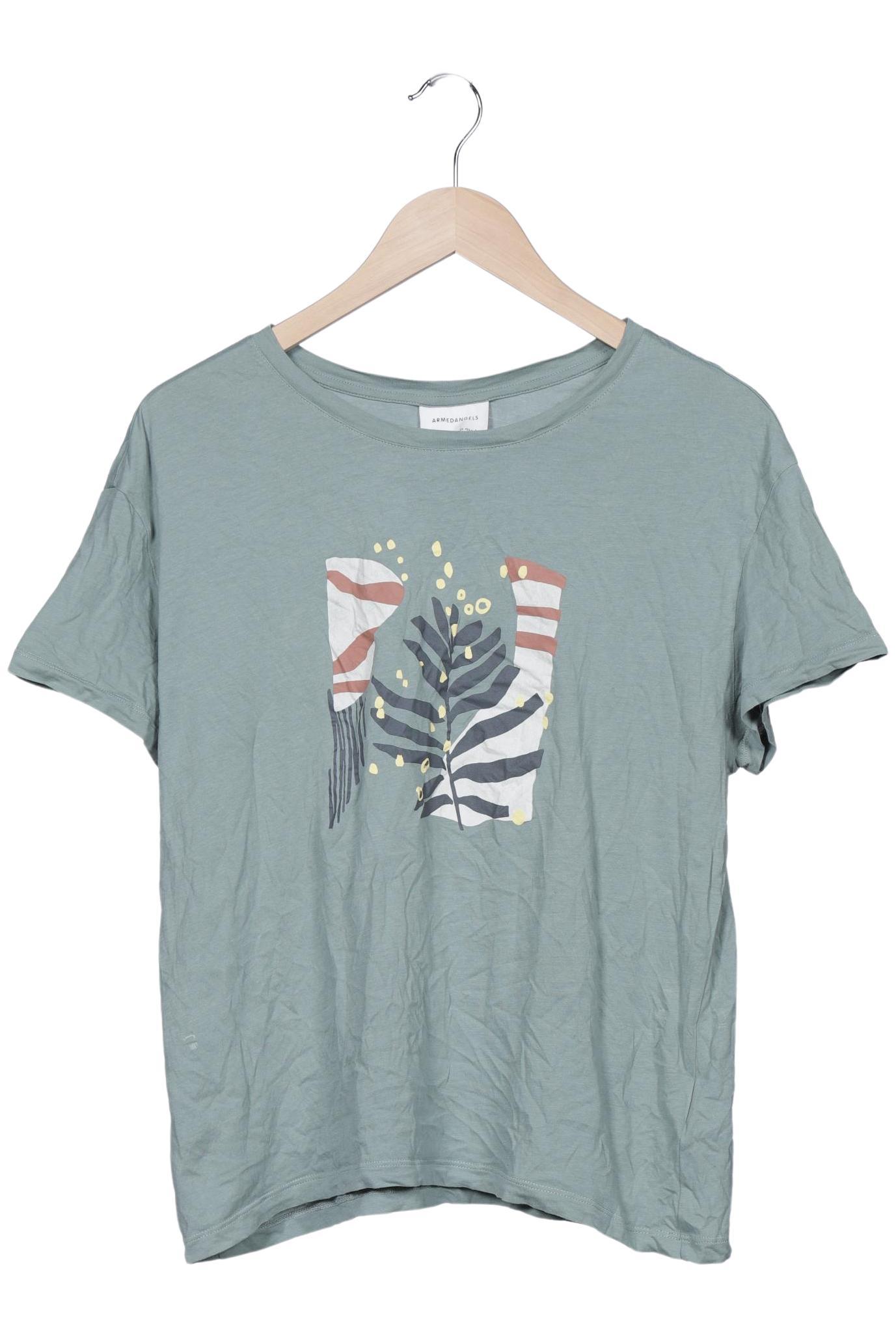 

Armedangels Damen T-Shirt, grün, Gr. 44