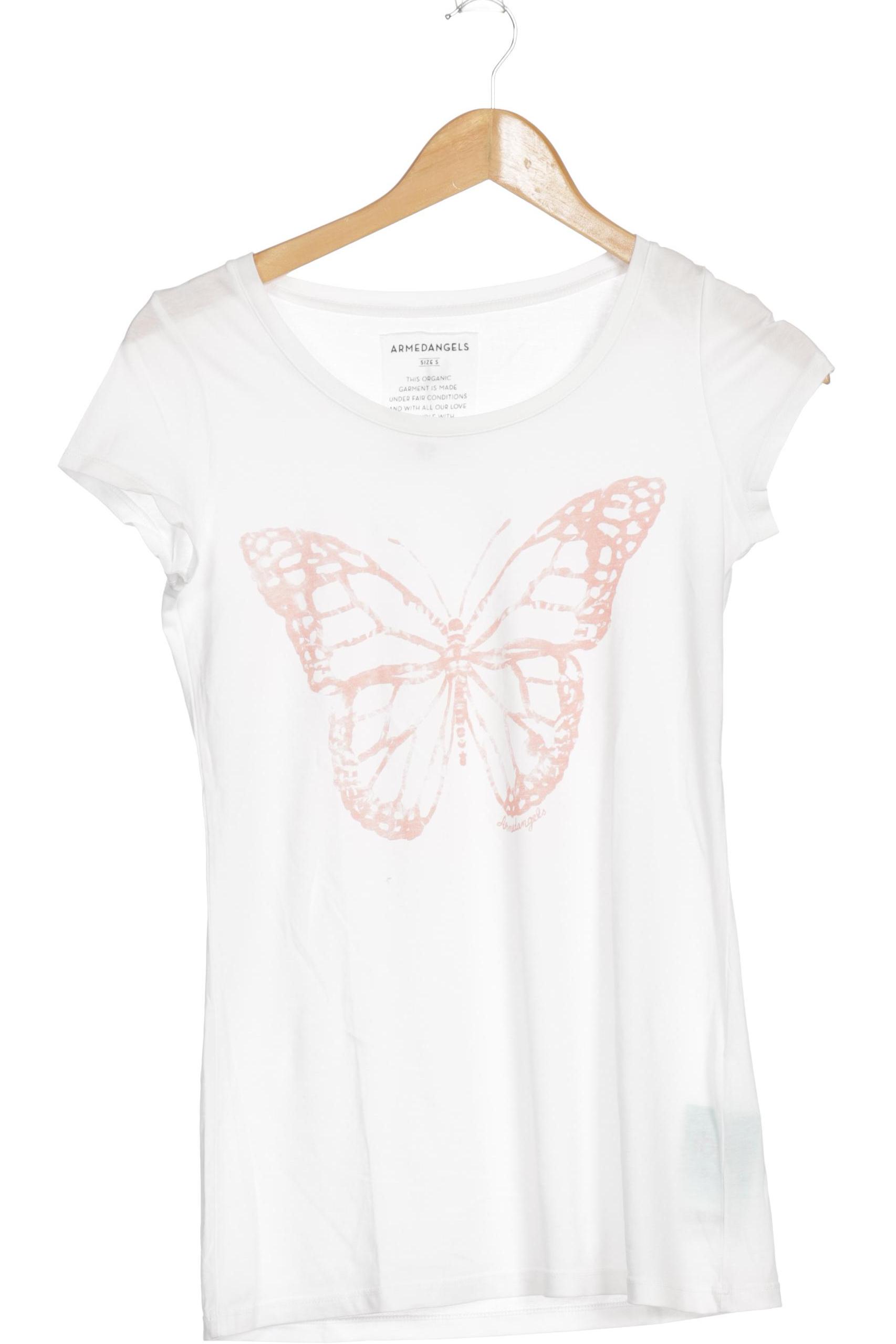 

Armedangels Damen T-Shirt, weiß, Gr. 36