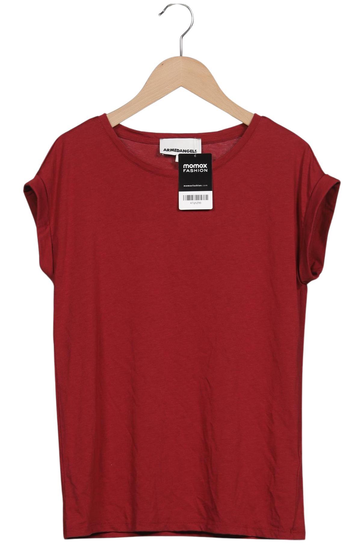 

Armedangels Damen T-Shirt, bordeaux, Gr. 34