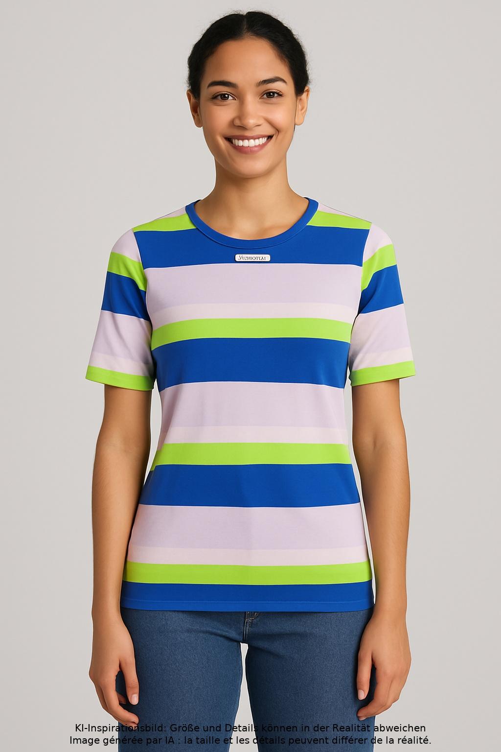 

Armedangels Damen T-Shirt, mehrfarbig, Gr. 34