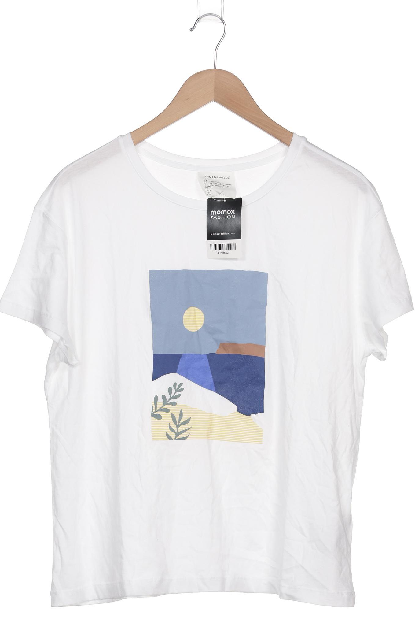 

Armedangels Damen T-Shirt, weiß, Gr. 42