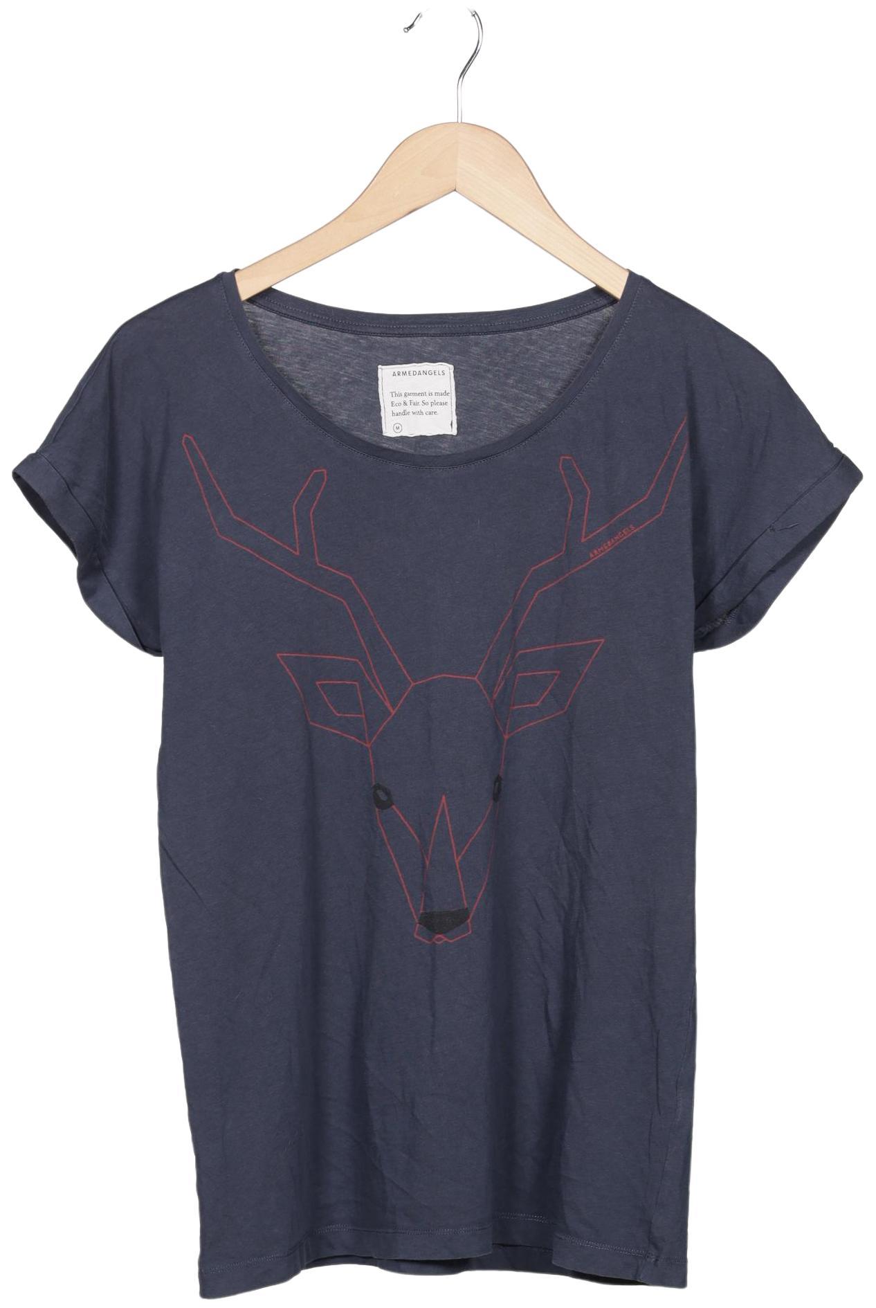 

Armedangels Damen T-Shirt, marineblau, Gr. 38