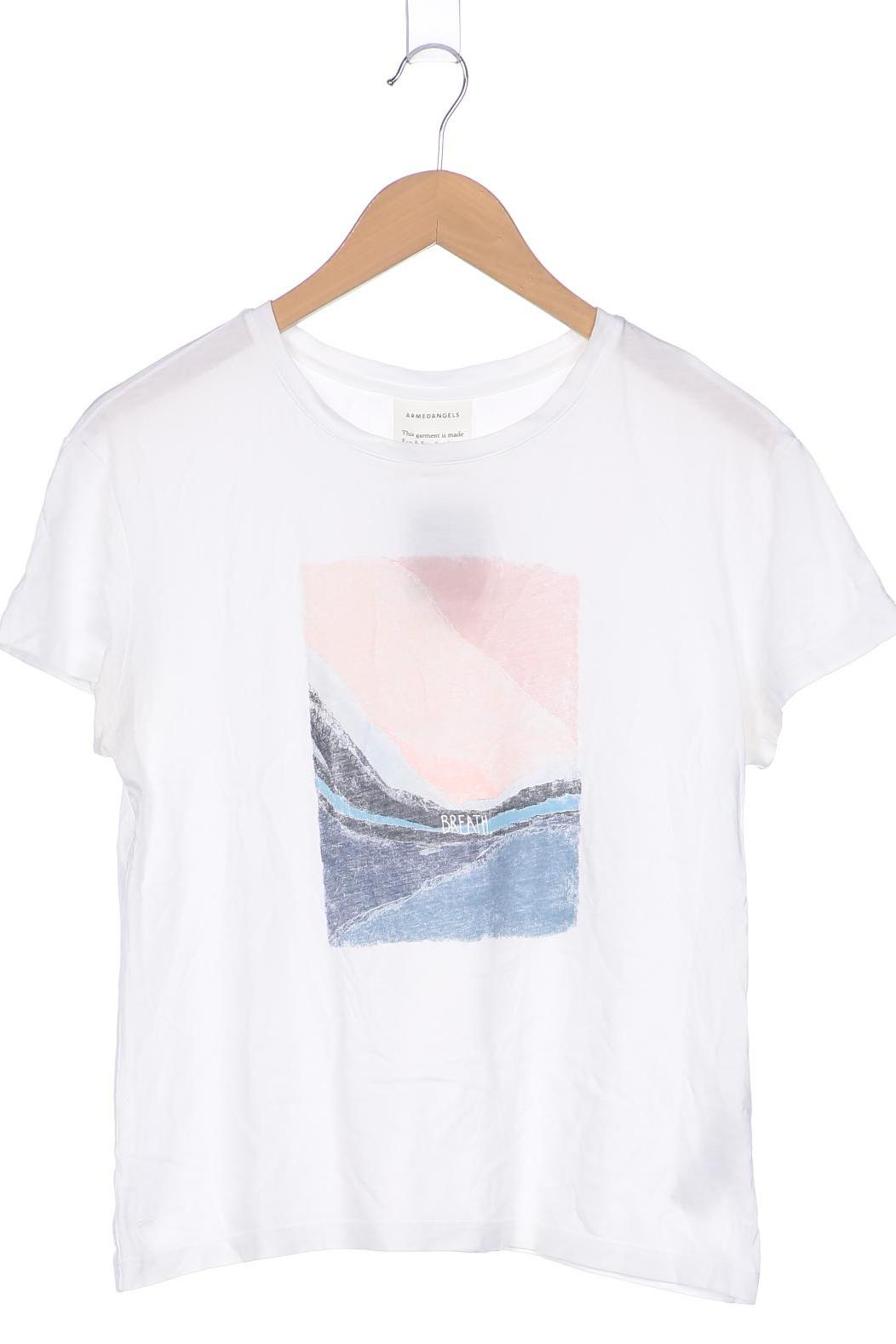 

Armedangels Damen T-Shirt, weiß, Gr. 40