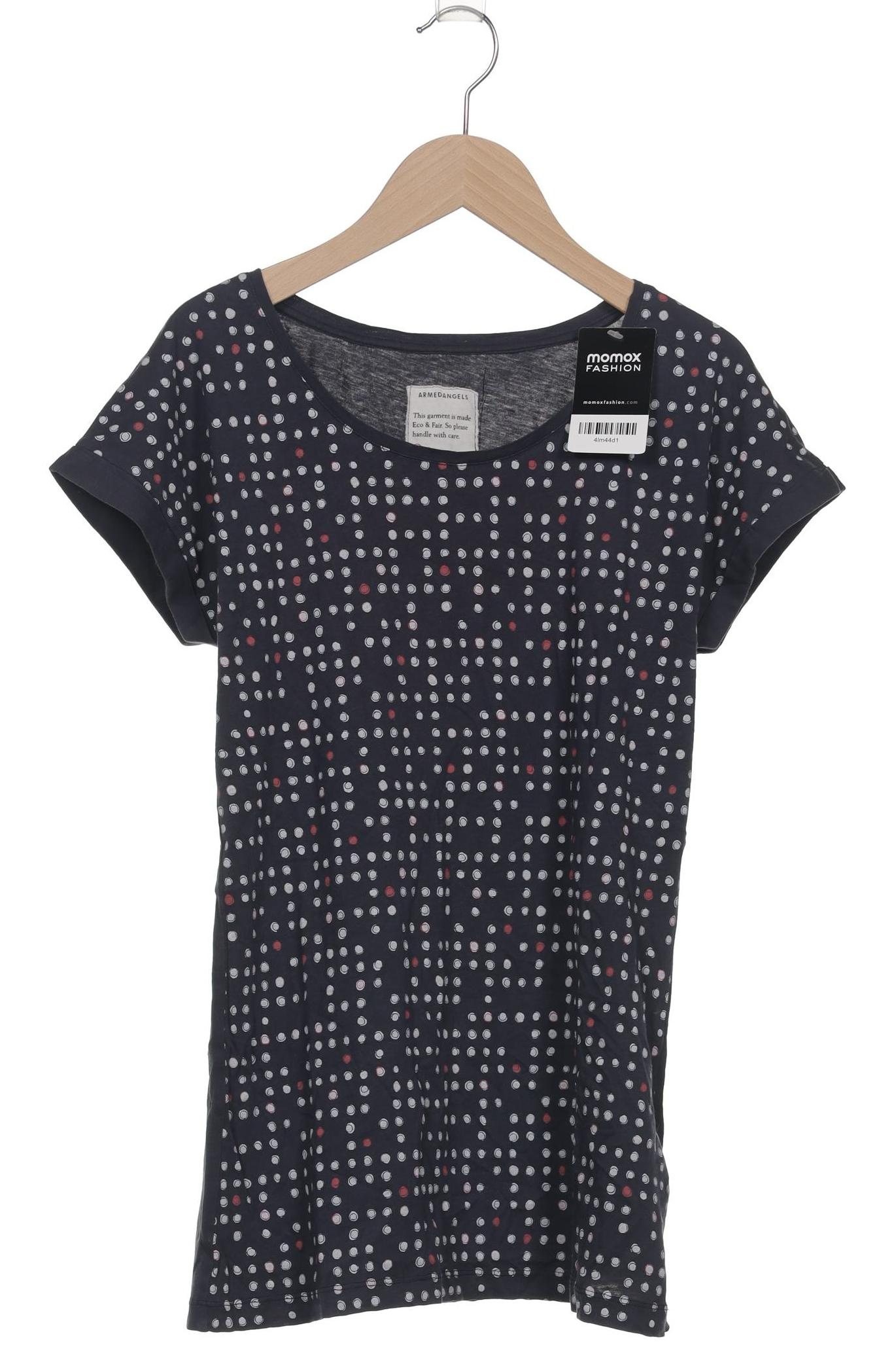 

Armedangels Damen T-Shirt, marineblau, Gr. 36