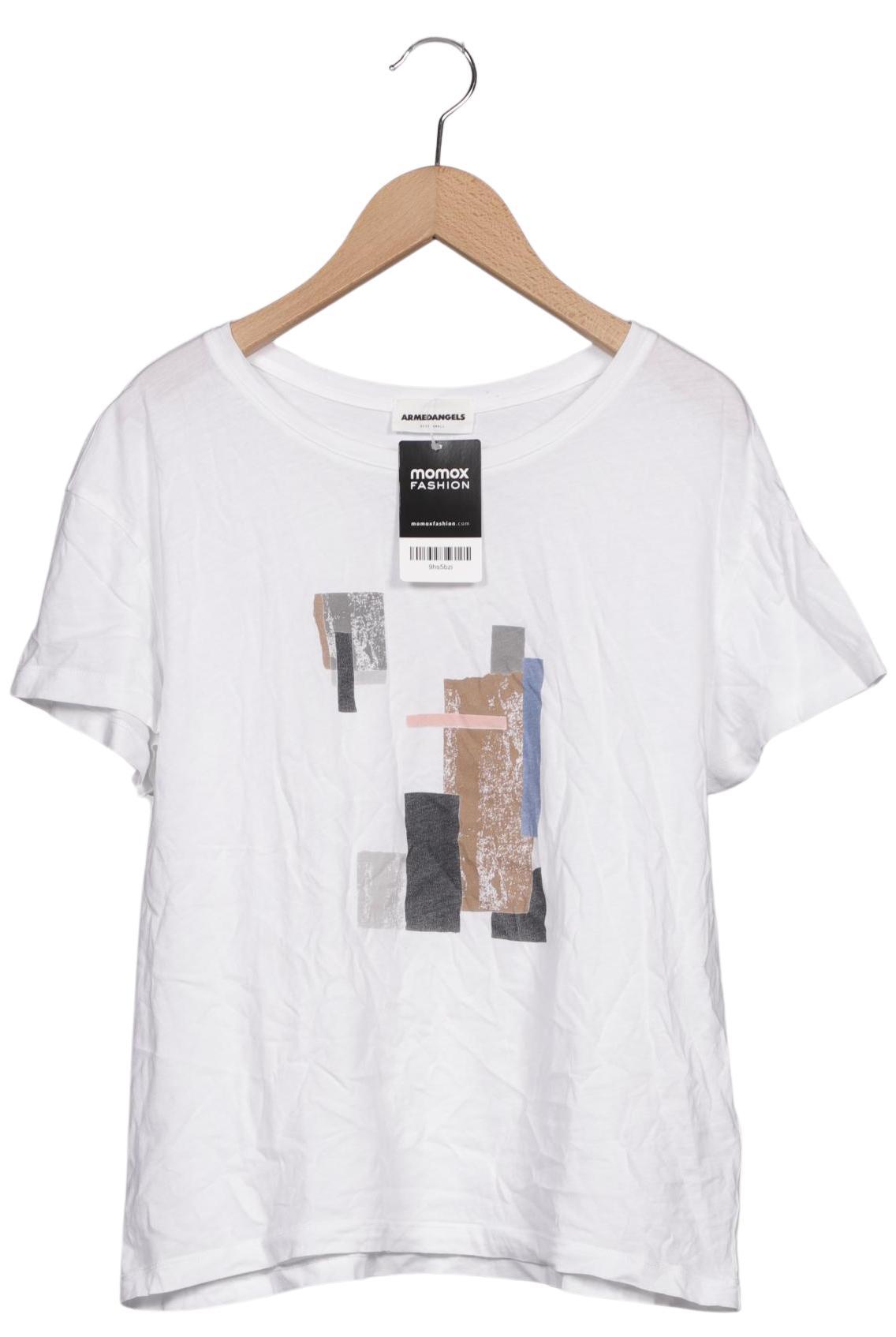 

Armedangels Damen T-Shirt, weiß, Gr. 36