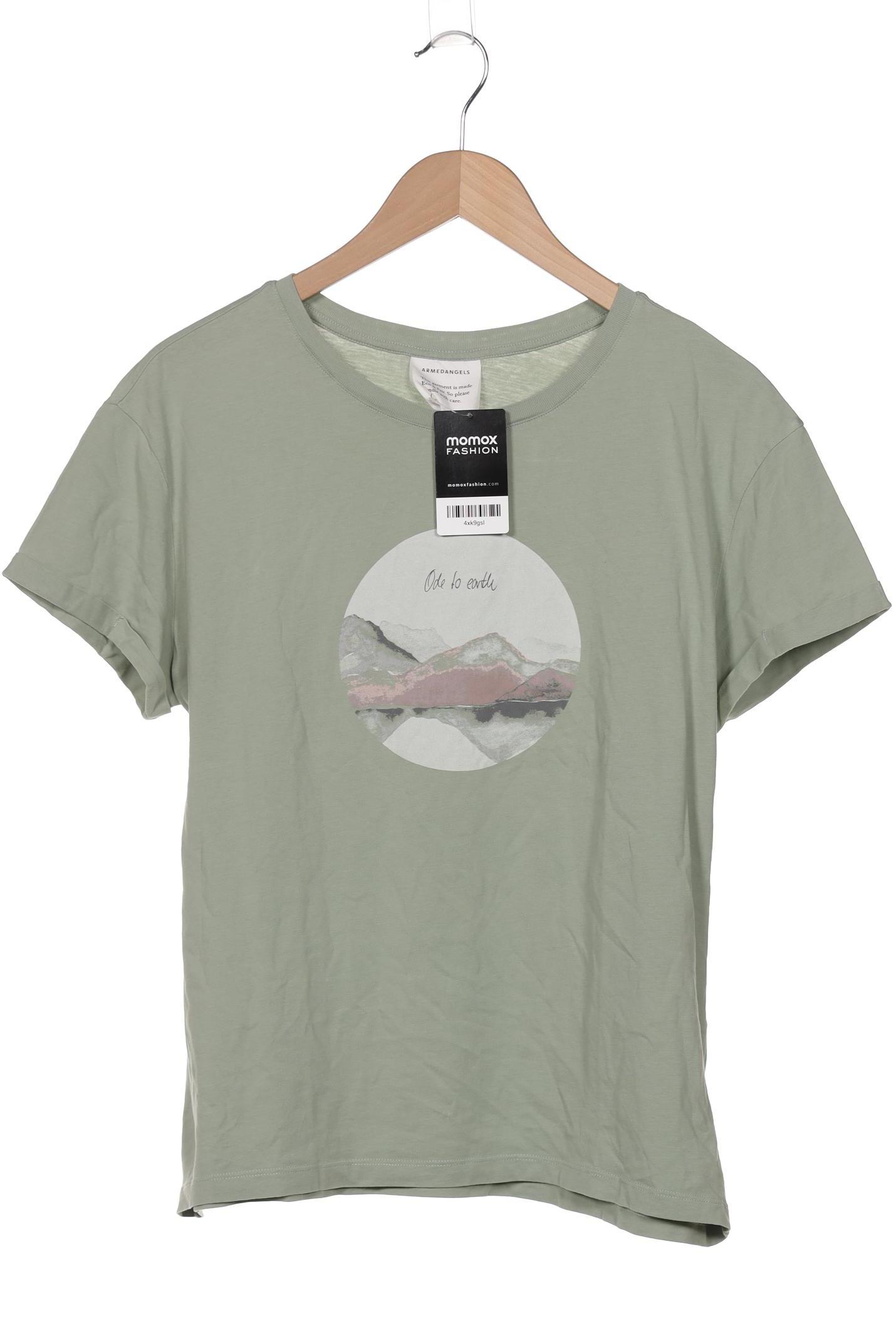 

Armedangels Damen T-Shirt, hellgrün, Gr. 40