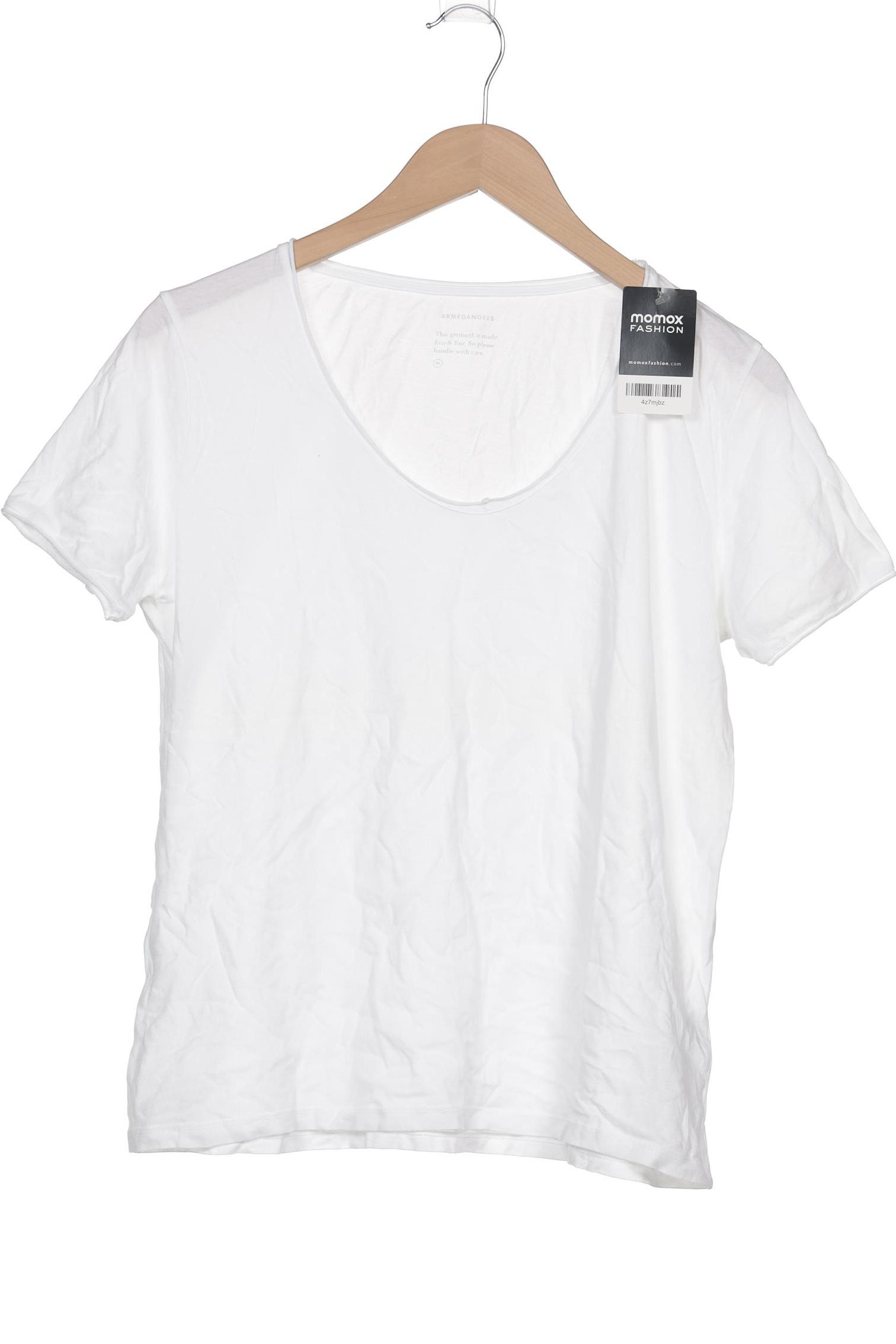 

Armedangels Damen T-Shirt, weiß, Gr. 40