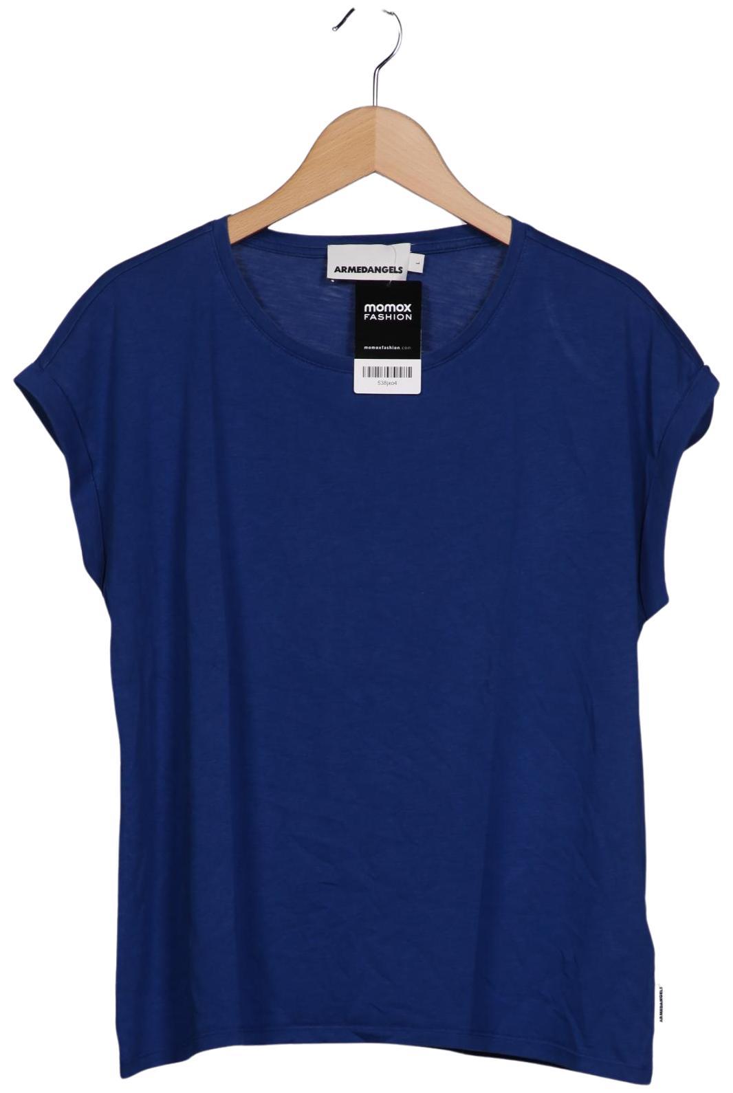 

Armedangels Damen T-Shirt, marineblau, Gr. 42