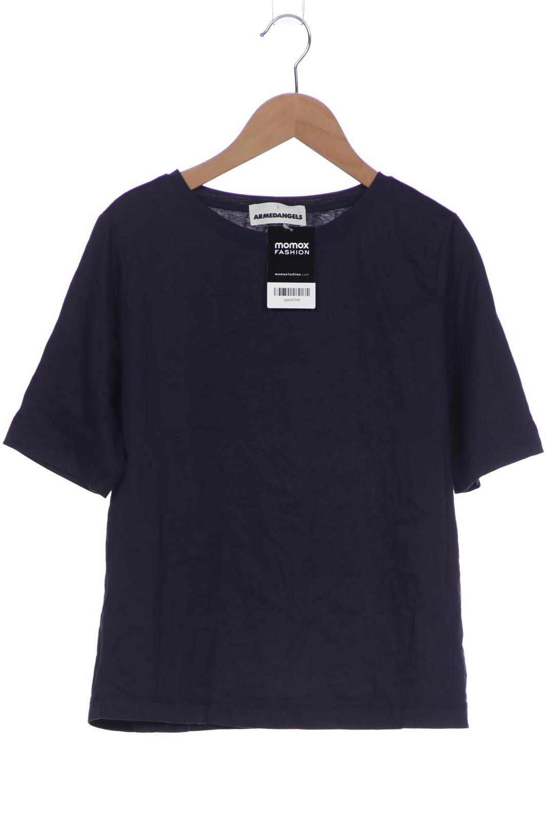 

Armedangels Damen T-Shirt, marineblau, Gr. 36