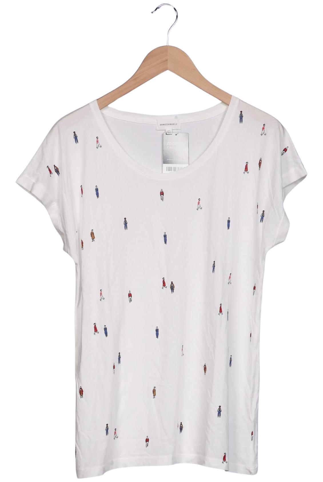 

Armedangels Damen T-Shirt, weiß, Gr. 44