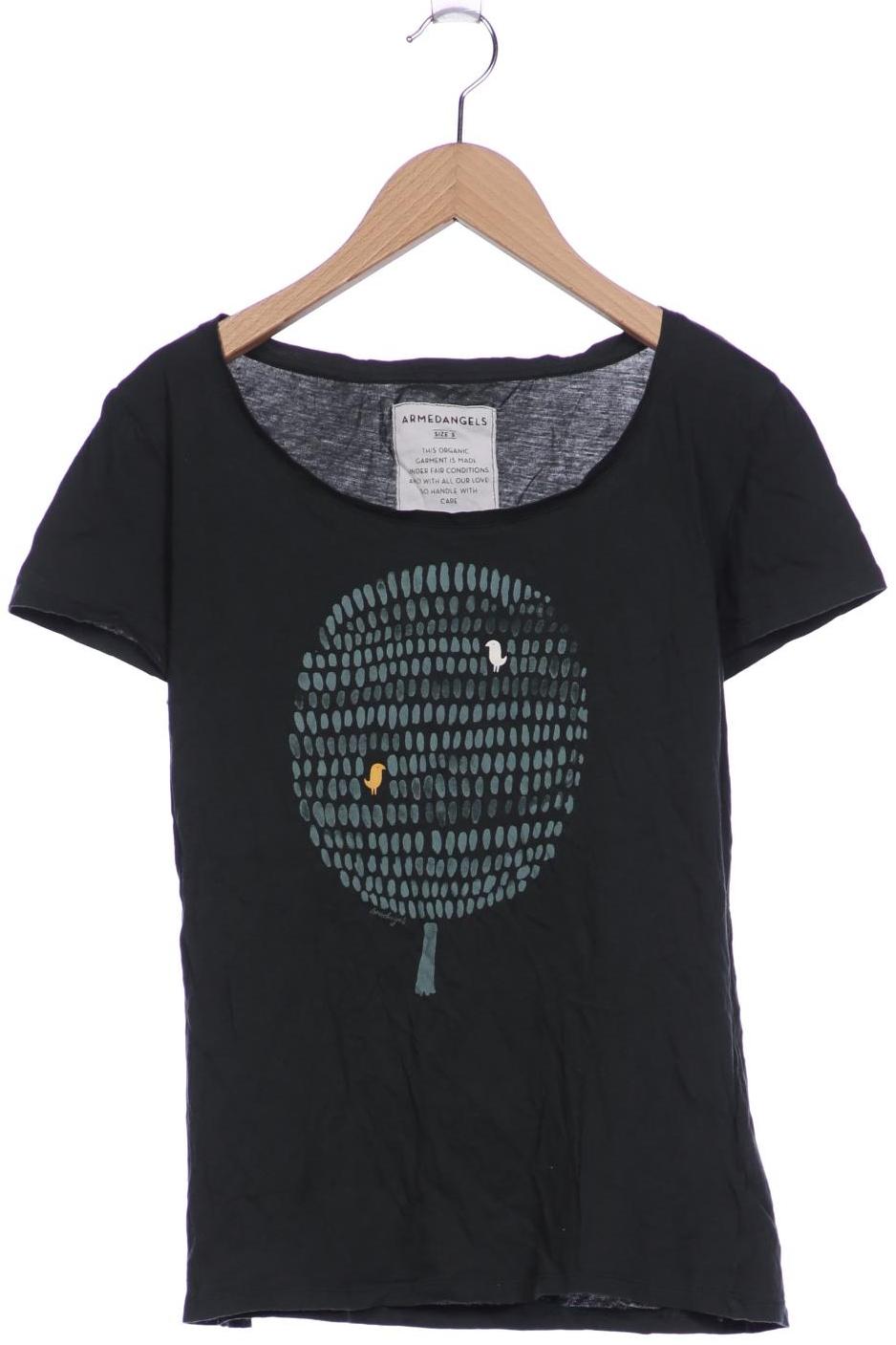 

Armedangels Damen T-Shirt, grün, Gr. 36