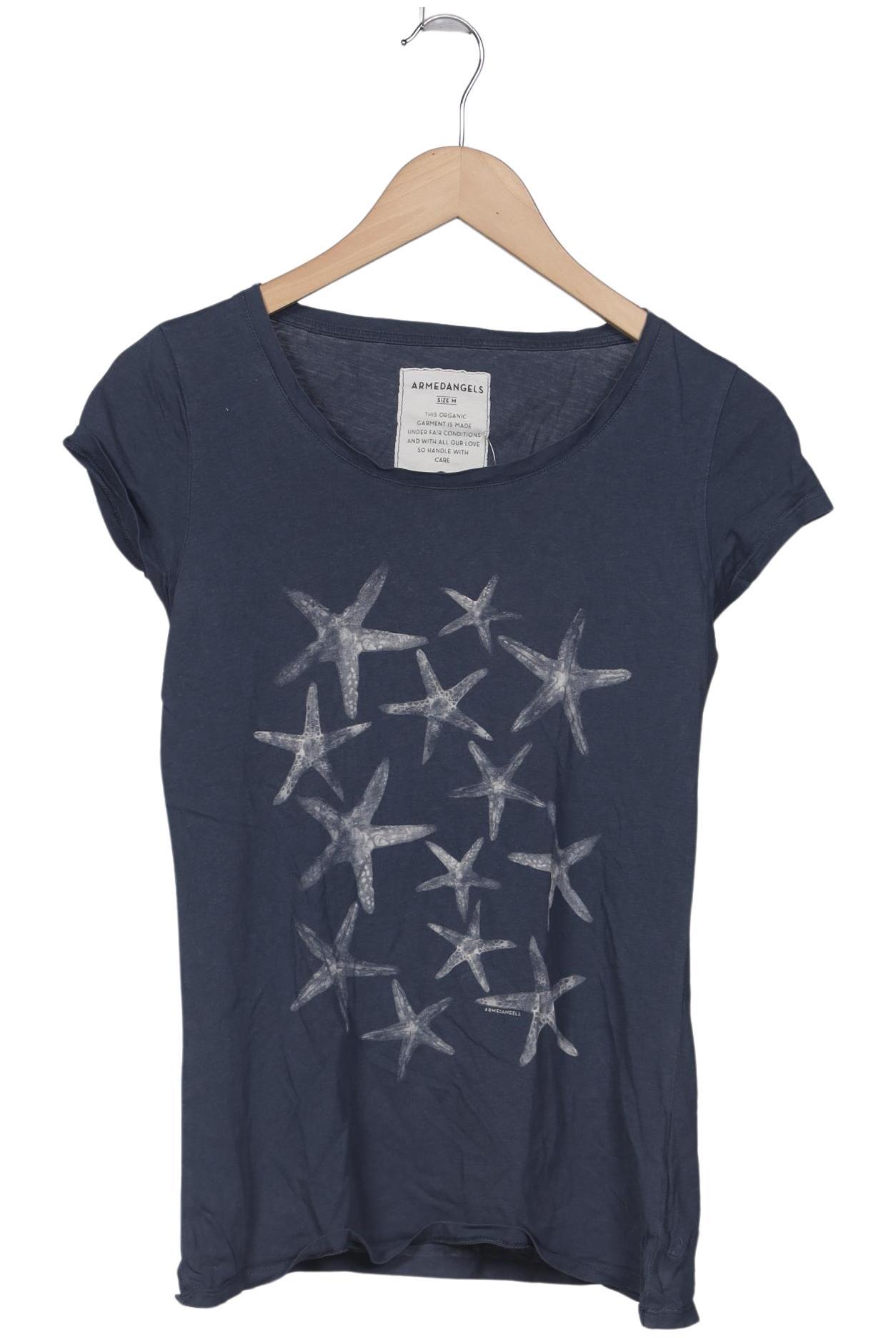 

Armedangels Damen T-Shirt, marineblau, Gr. 38