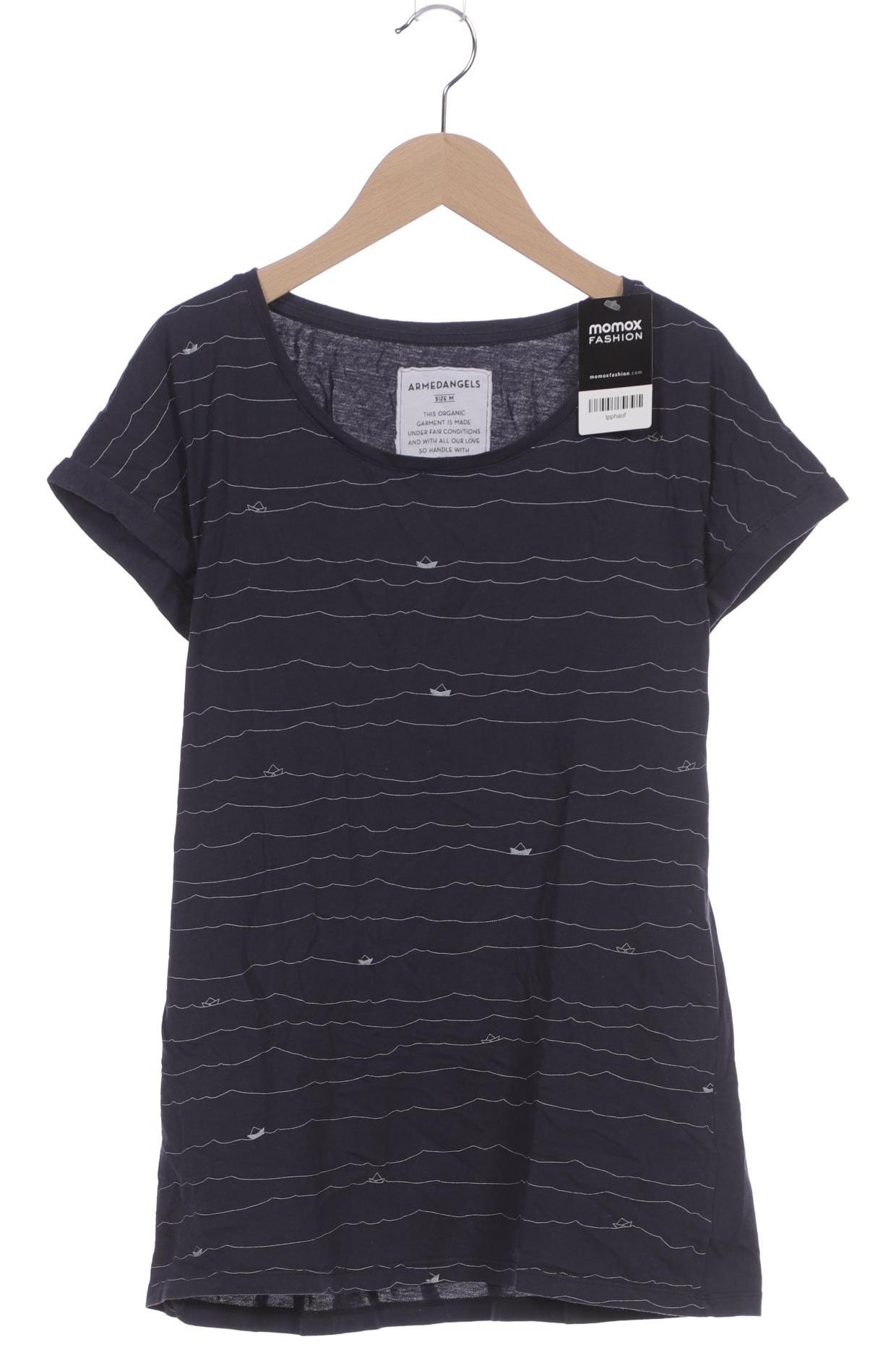 

Armedangels Damen T-Shirt, marineblau, Gr. 38