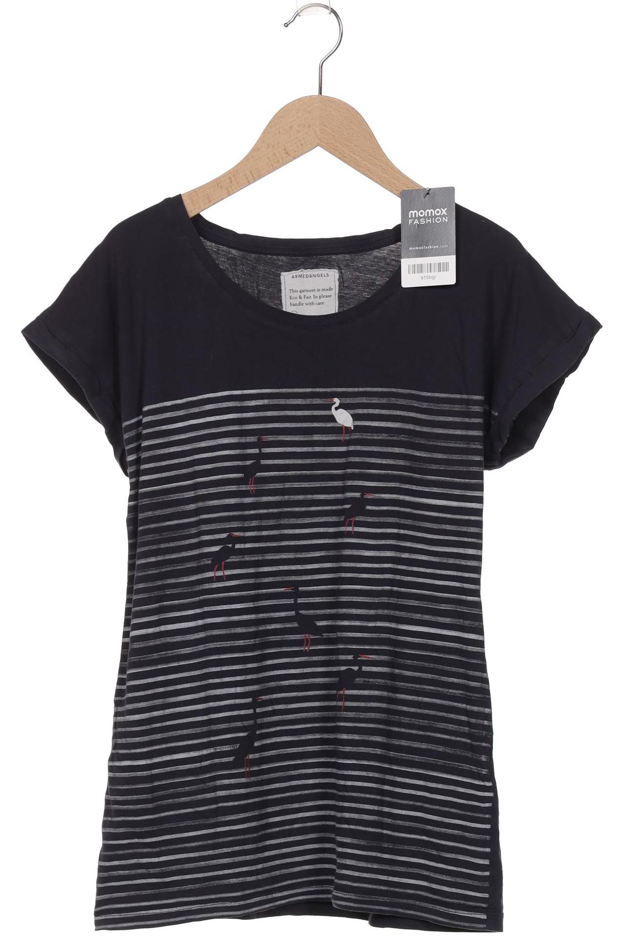 

Armedangels Damen T-Shirt, marineblau, Gr. 36