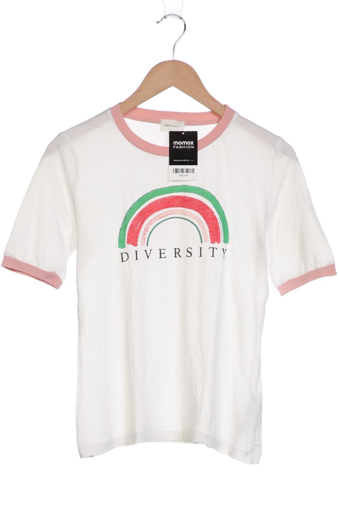 

Armedangels Damen T-Shirt, weiß, Gr. 38
