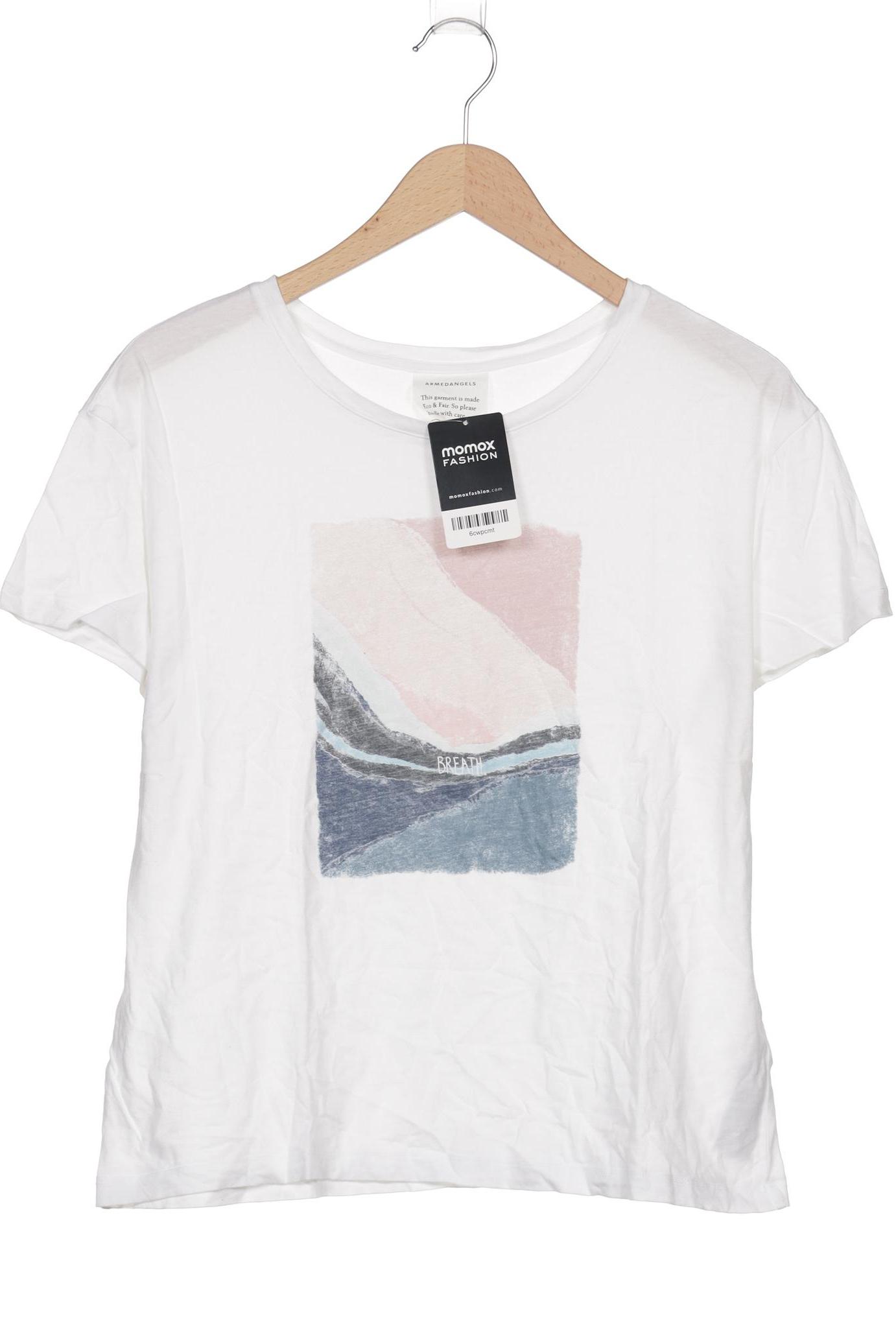 

Armedangels Damen T-Shirt, weiß, Gr. 44