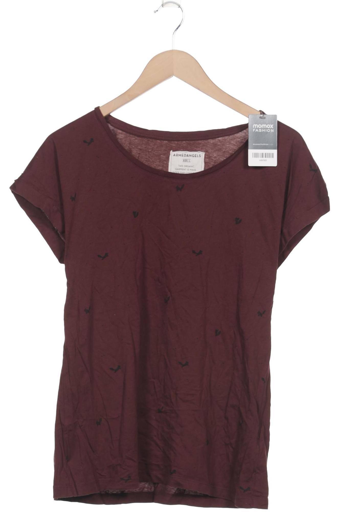 

Armedangels Damen T-Shirt, bordeaux, Gr. 42