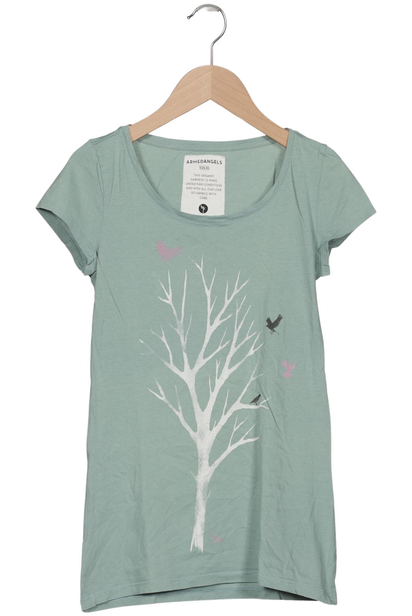 

Armedangels Damen T-Shirt, hellgrün, Gr. 34