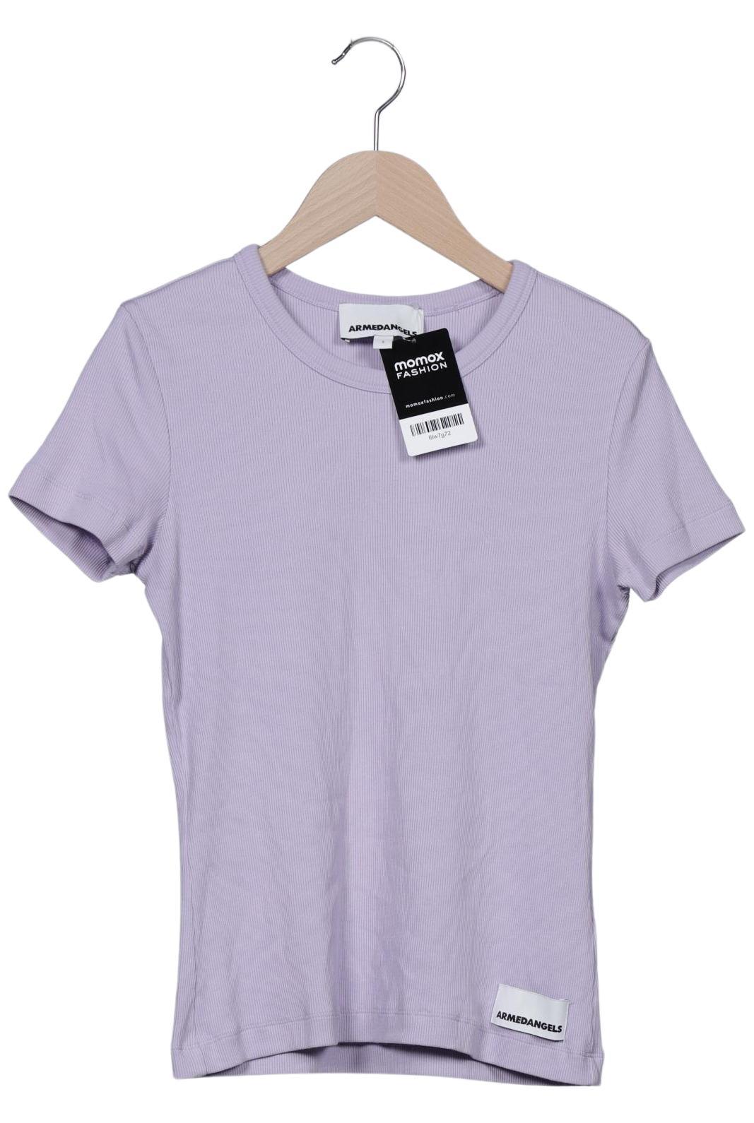 

Armedangels Damen T-Shirt, flieder, Gr. 36